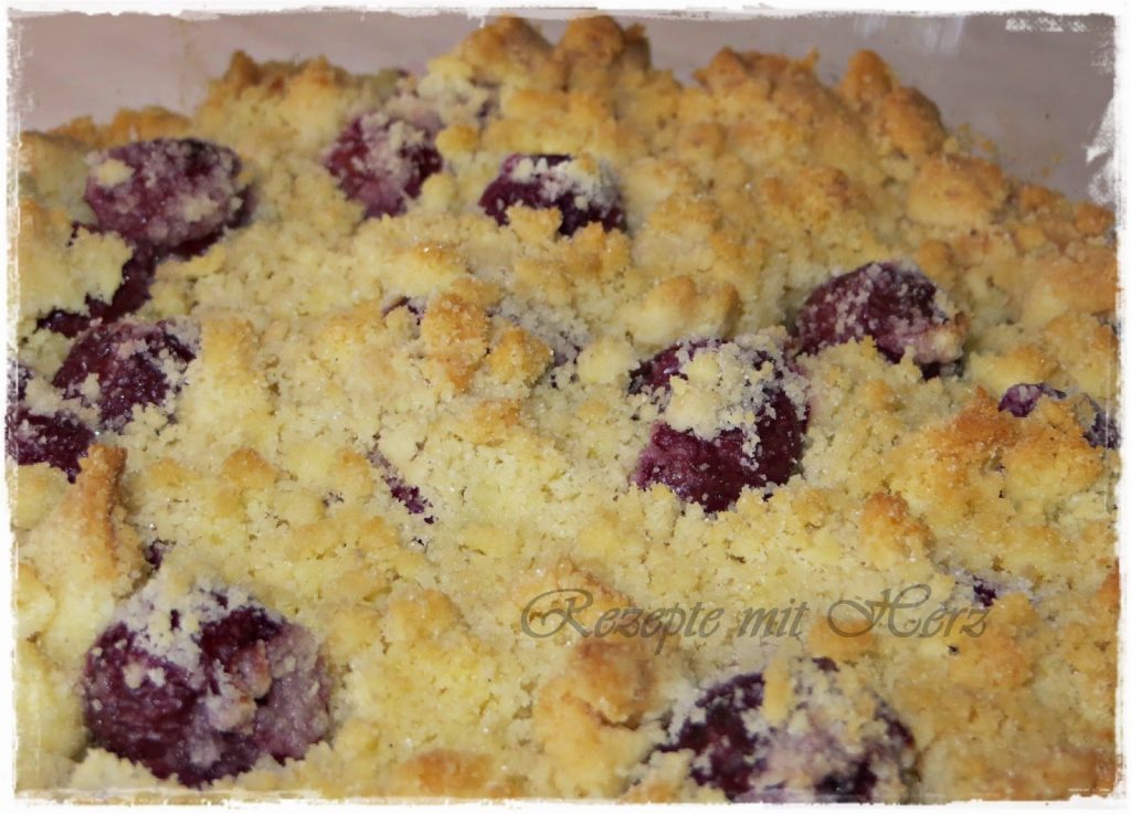 Kirsch-Crumble