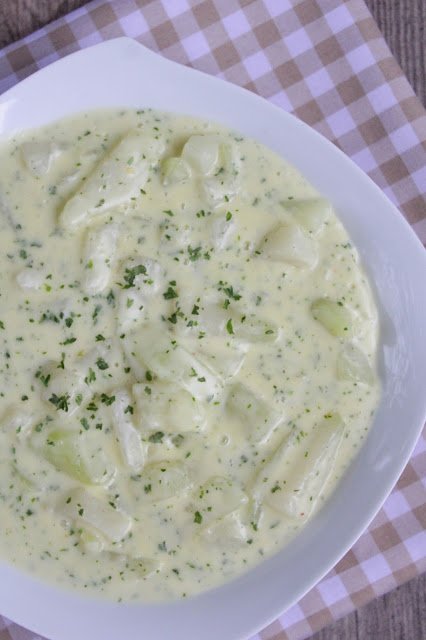 Rahm – Kohlrabi