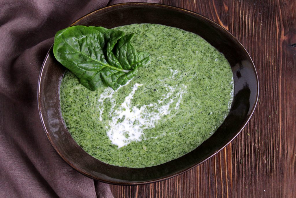 Rahmspinat – der mit mit dem Blubb