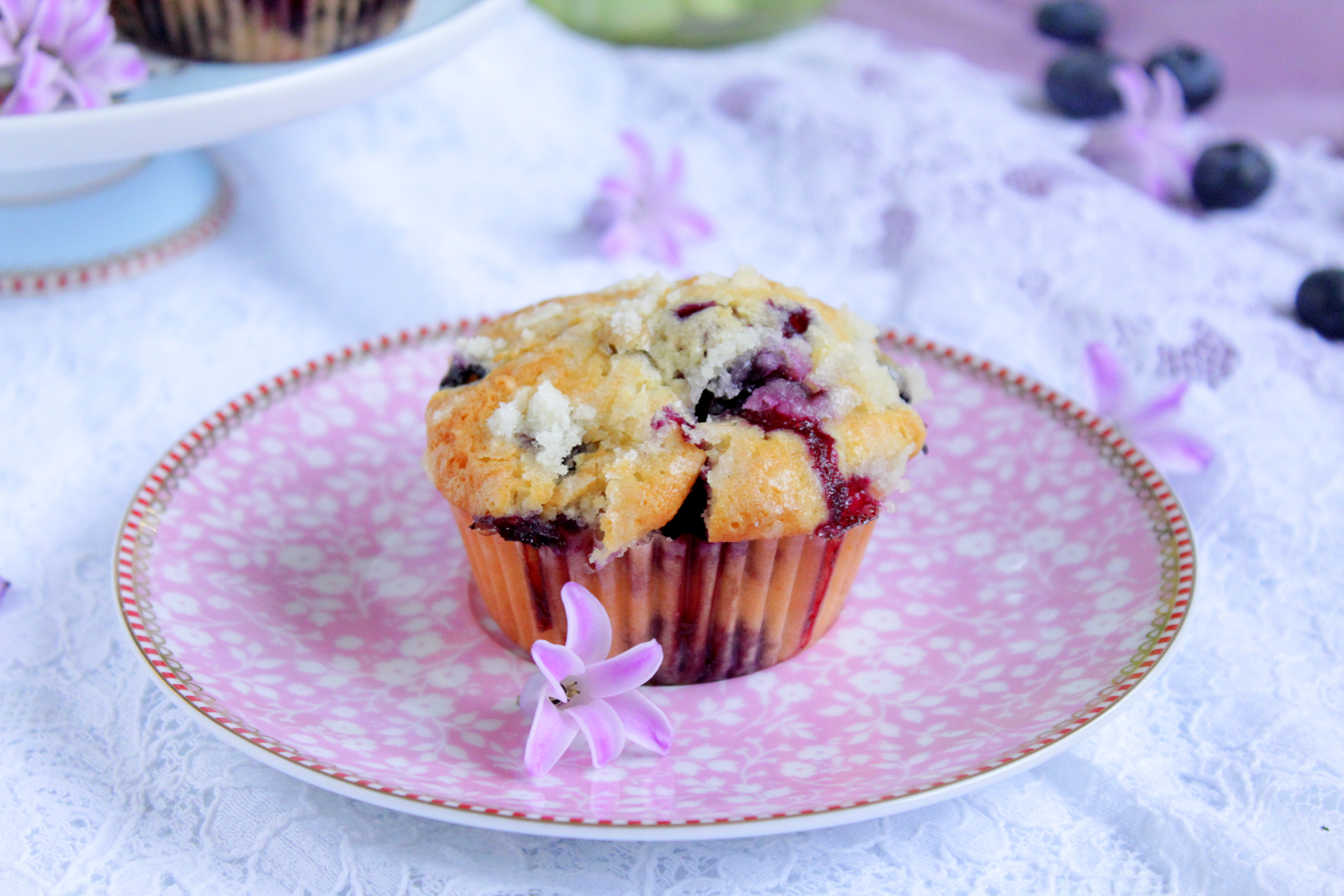 Blueberry Muffins,Blaubeer muffins,starbucks muffins,thermomix rezept