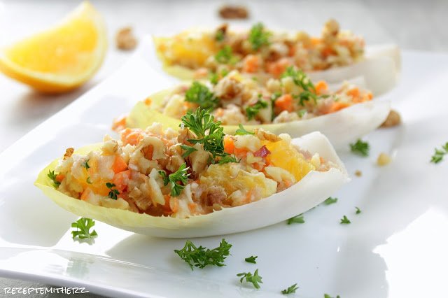 Chicorée – Orangen – Salat