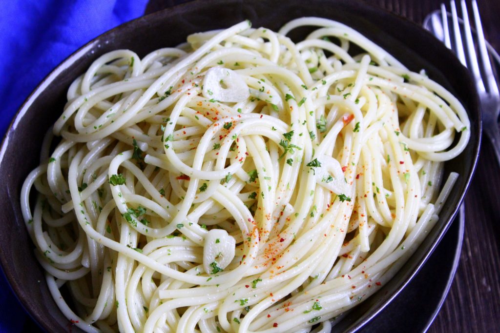 Aglio e olio | Spaghetti mit Knoblauch und Öl
