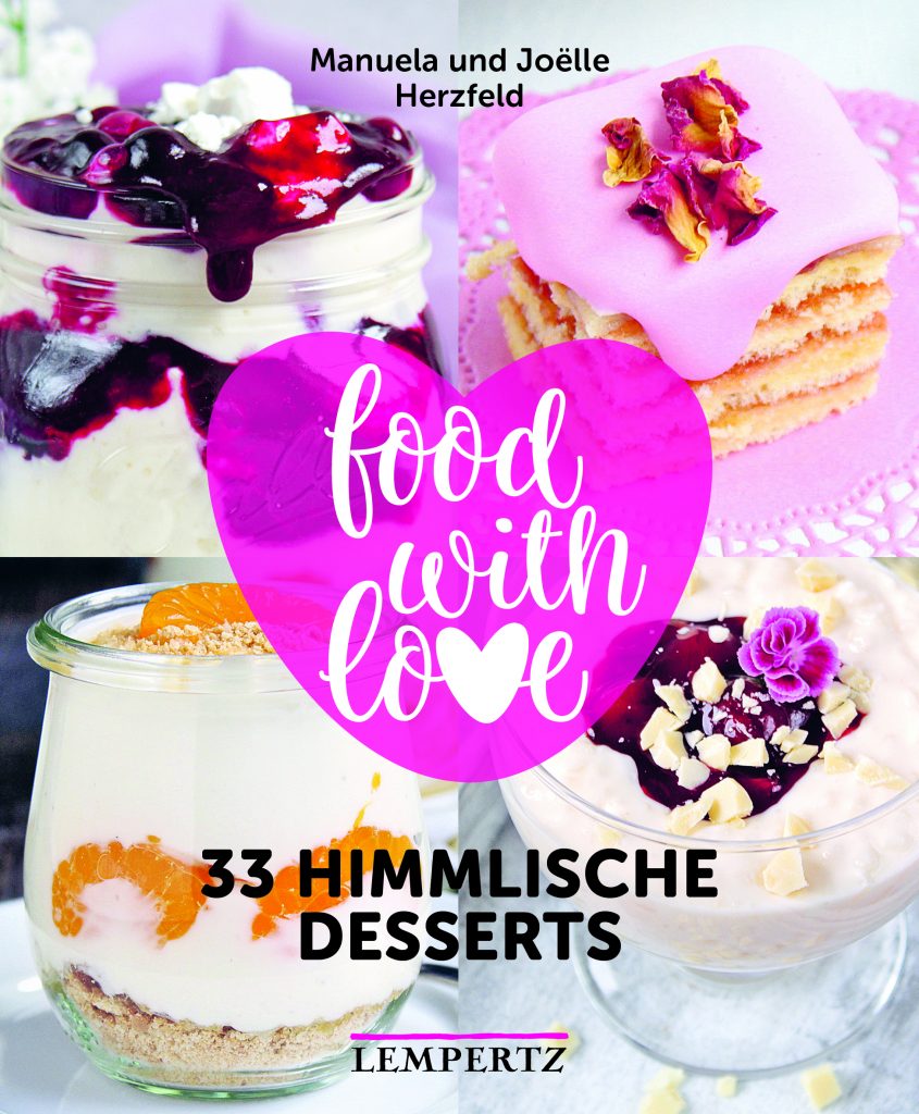 Verlosung – „33 himmlische Desserts“ – unser neues Buch