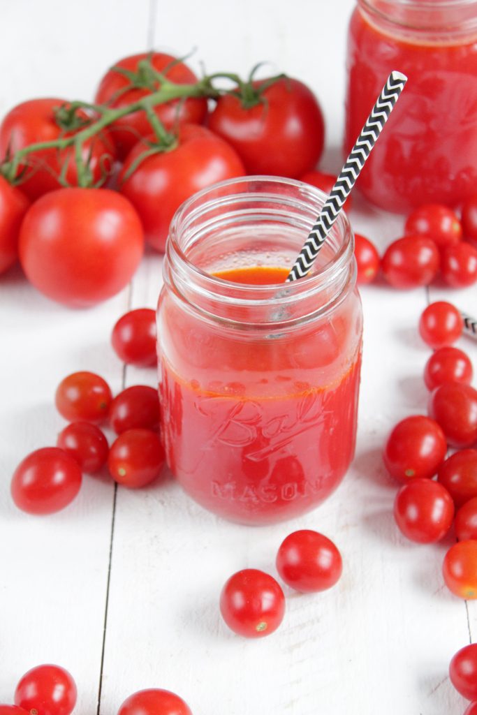 Tomatensaft | der gesunde Durstlöscher einfach selbstgemacht