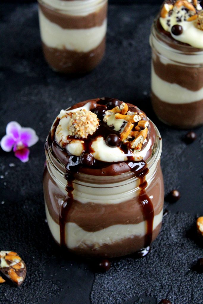 Kekspudding Vanillepudding Mit Schoko Keksen - Rezepte Suchen