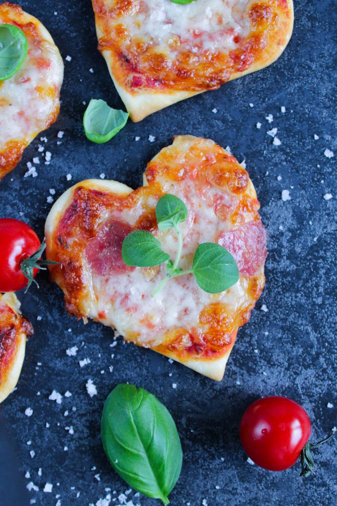 Mini Pizza Herzen | Pizza Hearts
