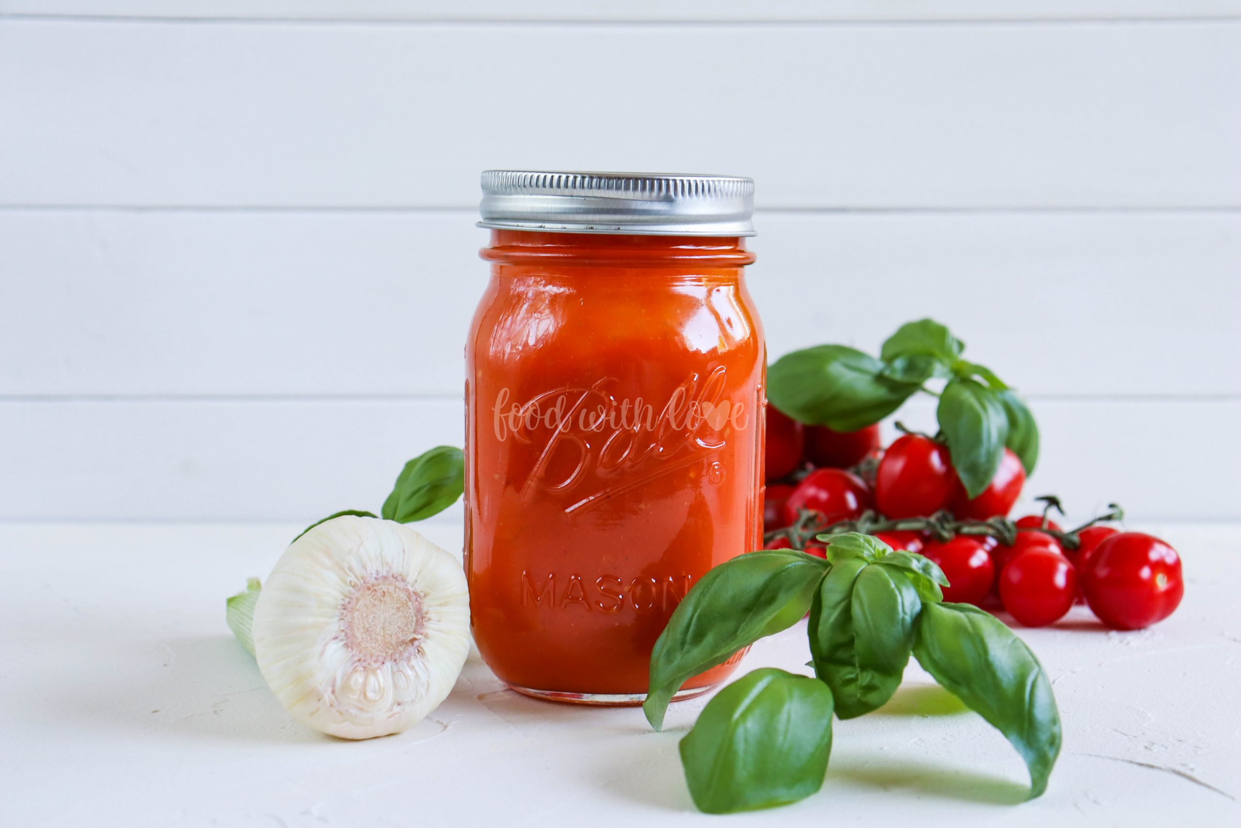 Fruchtige Tomatensauce – food with love