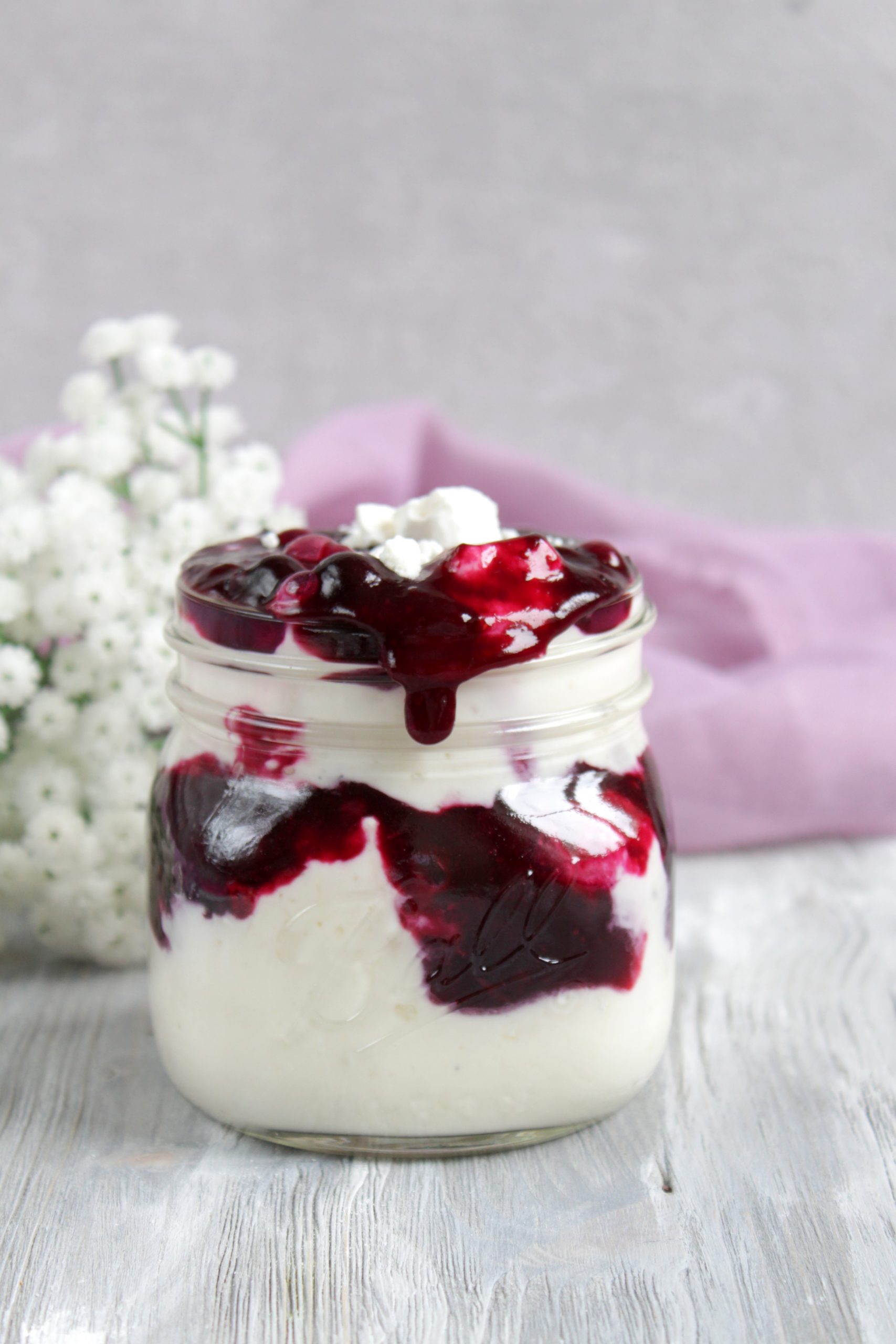 Heidelbeer-Dessert mit Baiser – Food with Love – Thermomix Rezepte mit Herz