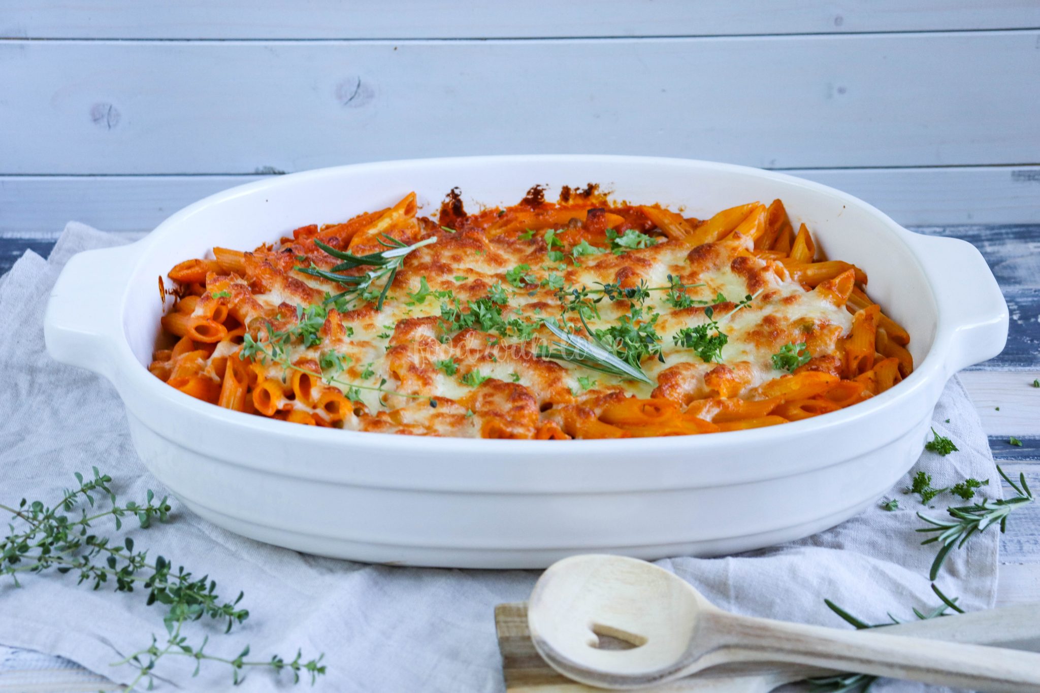 Nudel-Schinken-Auflauf – food with love