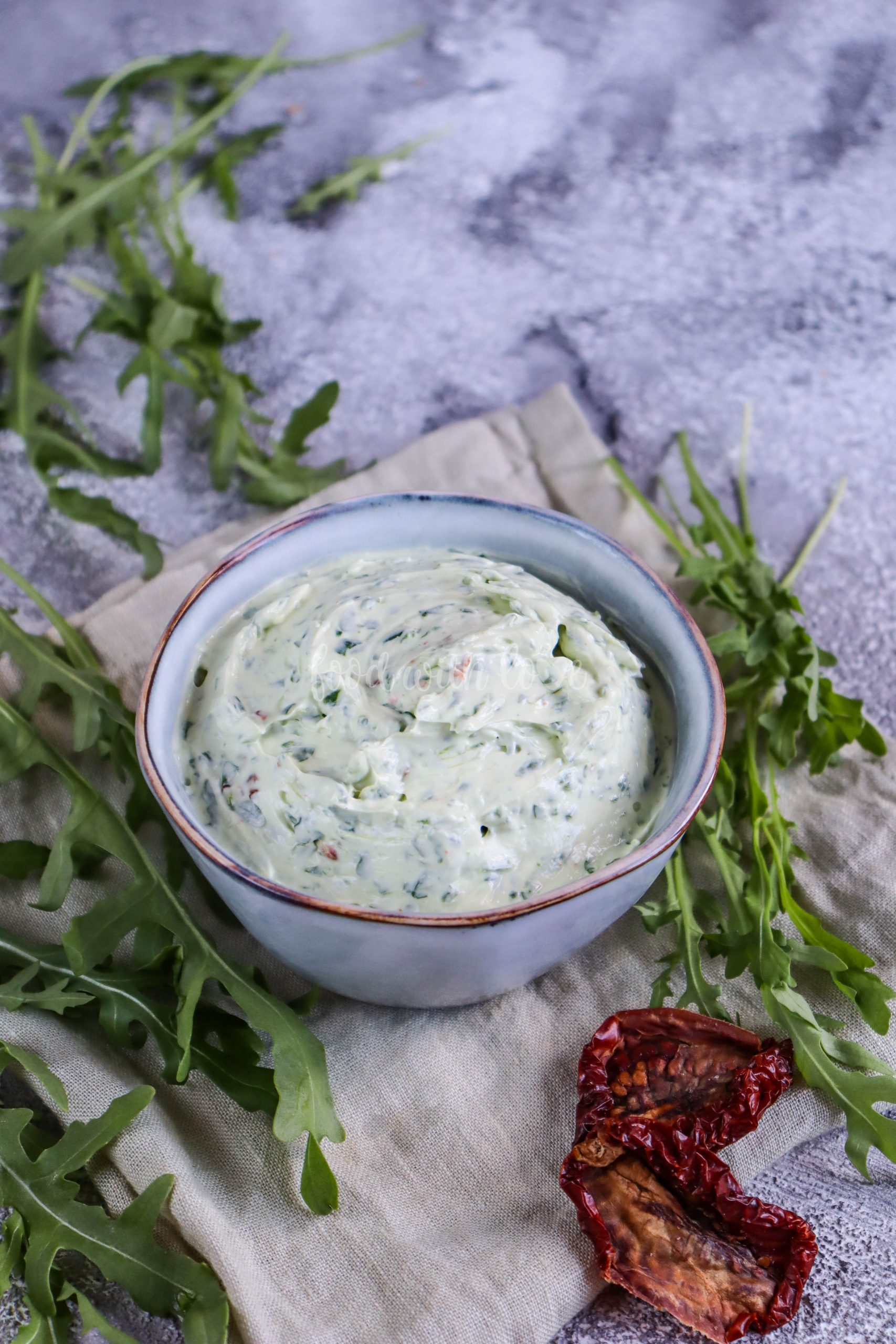 Rucola-Creme-Dip – Food with Love – Thermomix Rezepte mit Herz