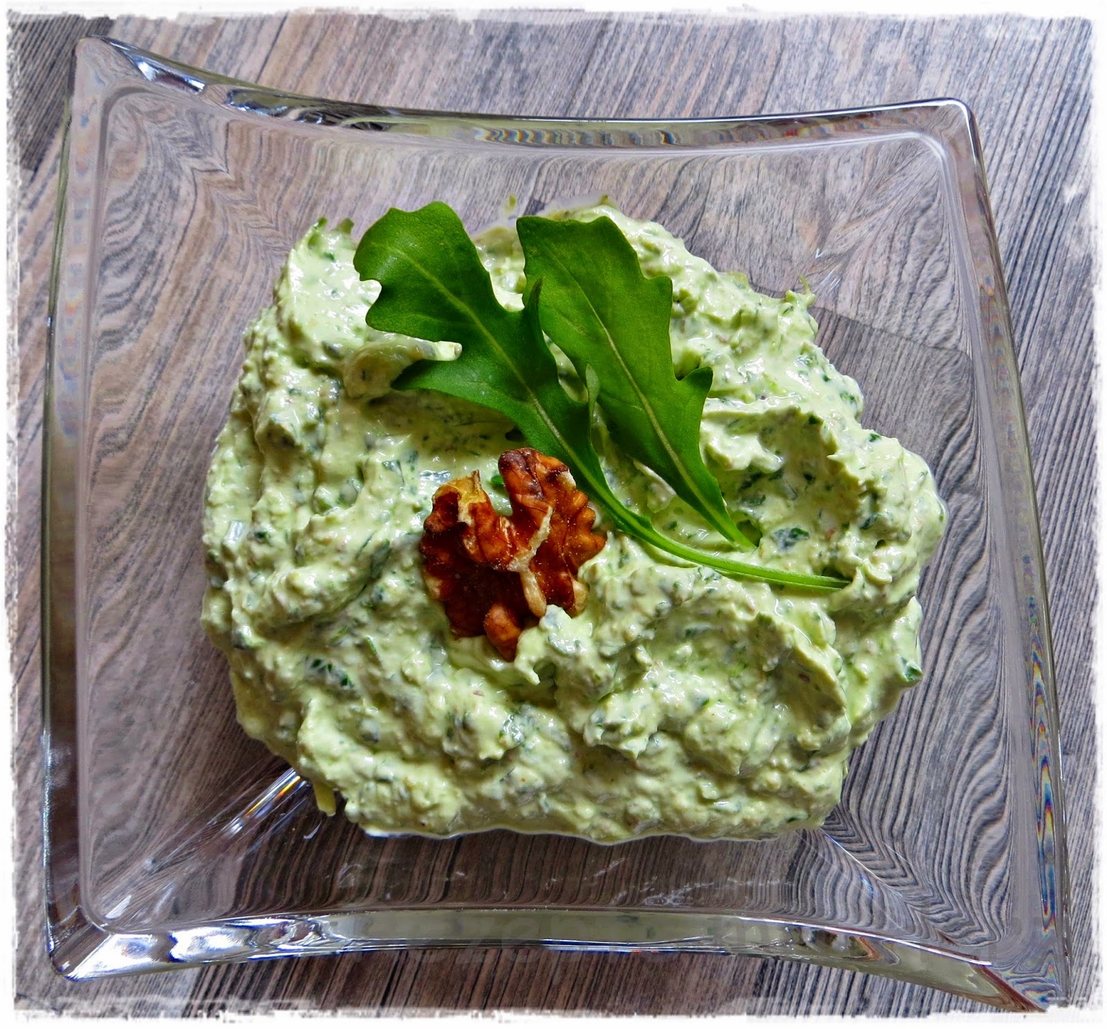 Rucola-Creme-Dip