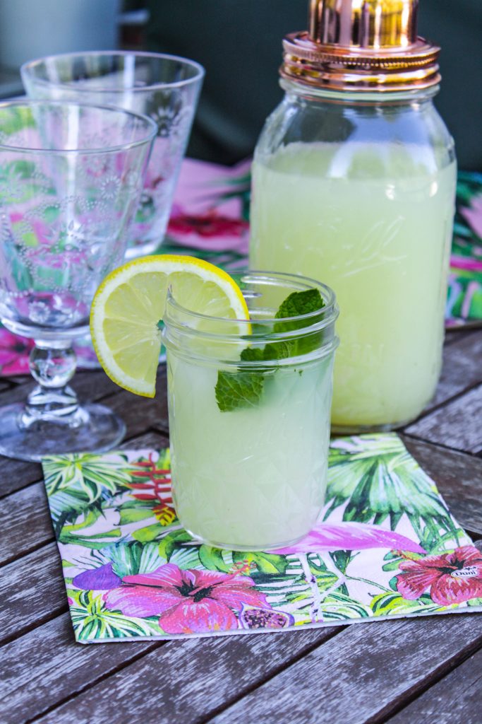 Erfrischende Zitronenlimonade