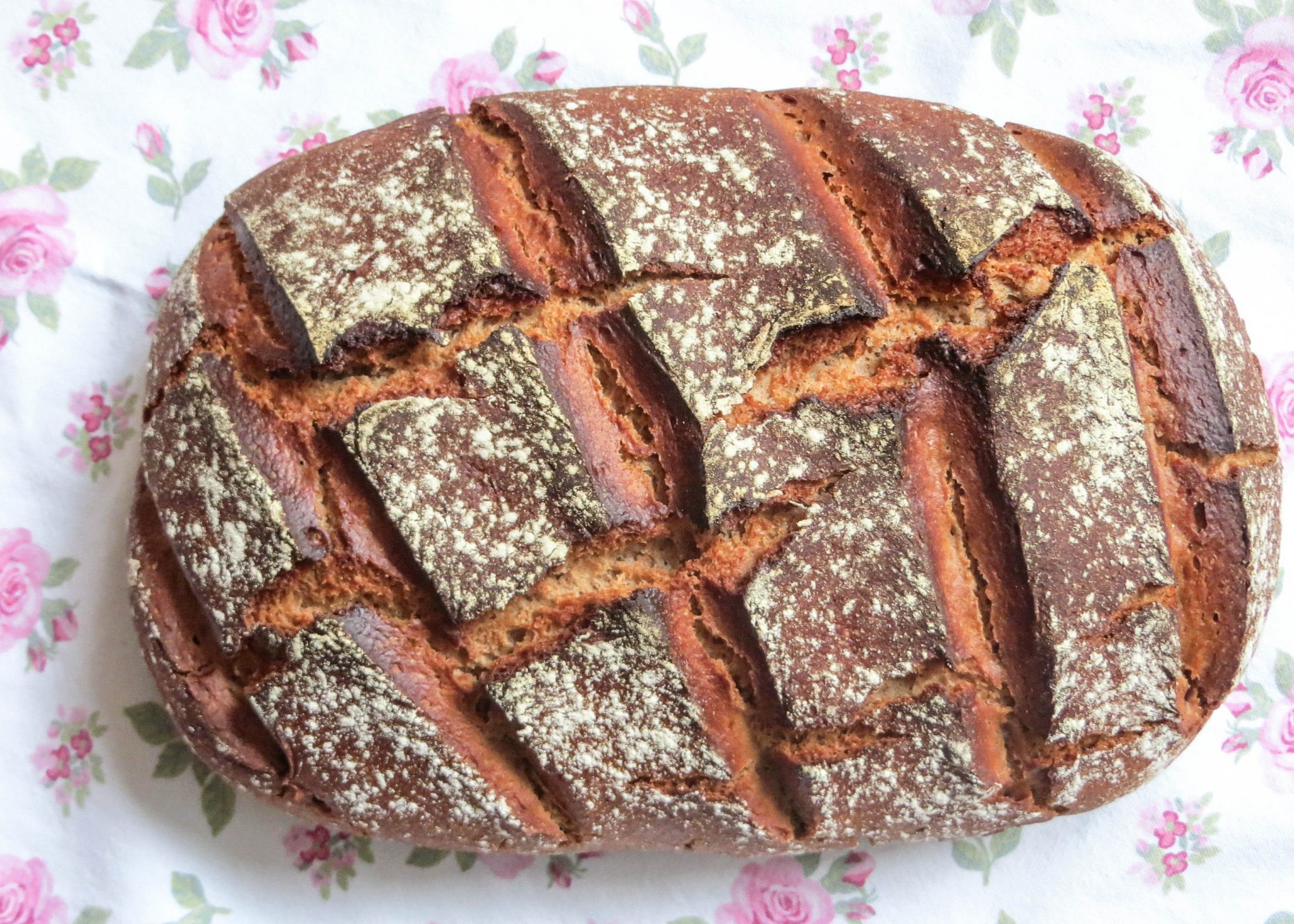 Roggen-Dinkelbrot – food with love