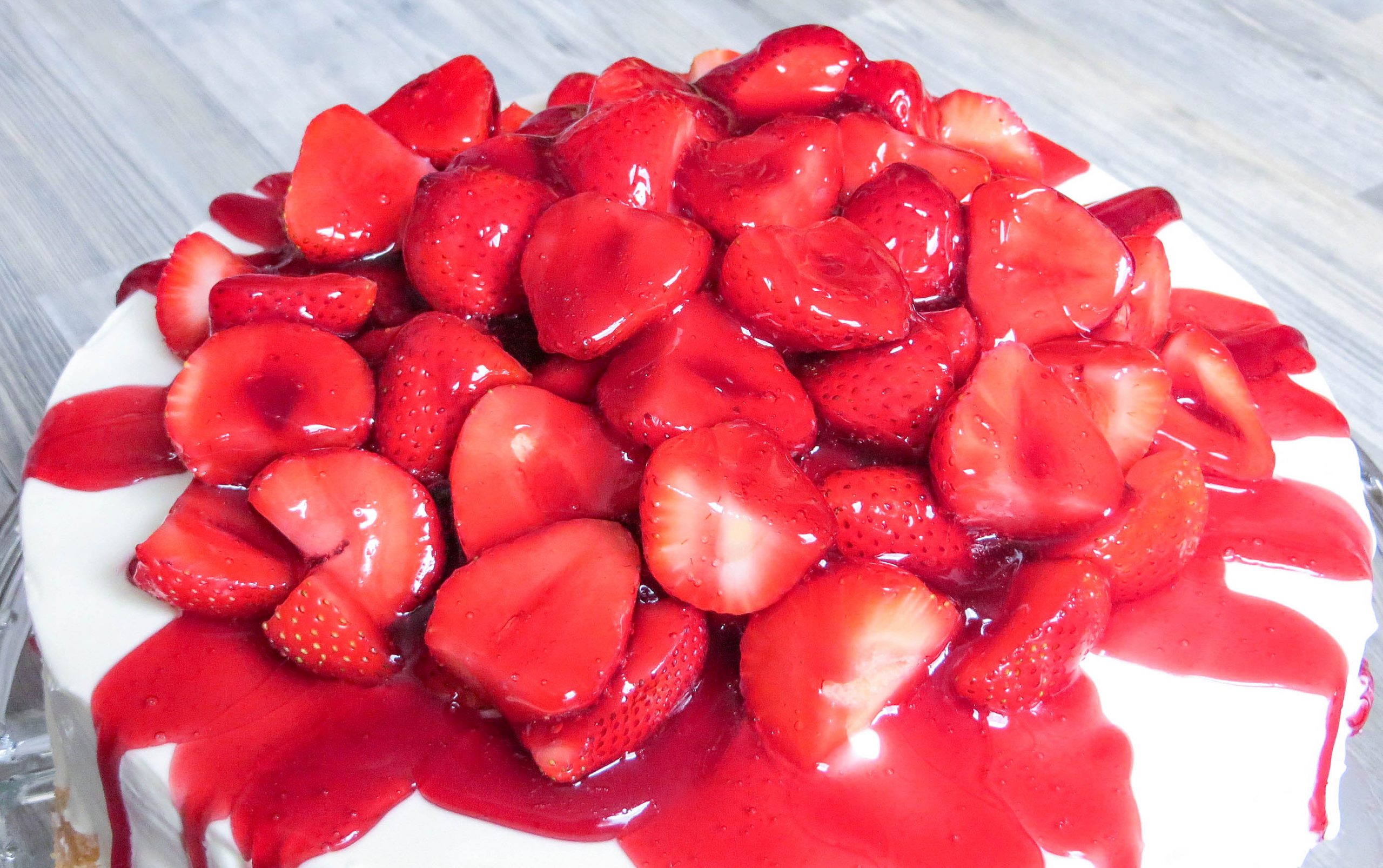 Erdbeer-Pfirsich-Torte – Food with Love – Thermomix Rezepte mit Herz