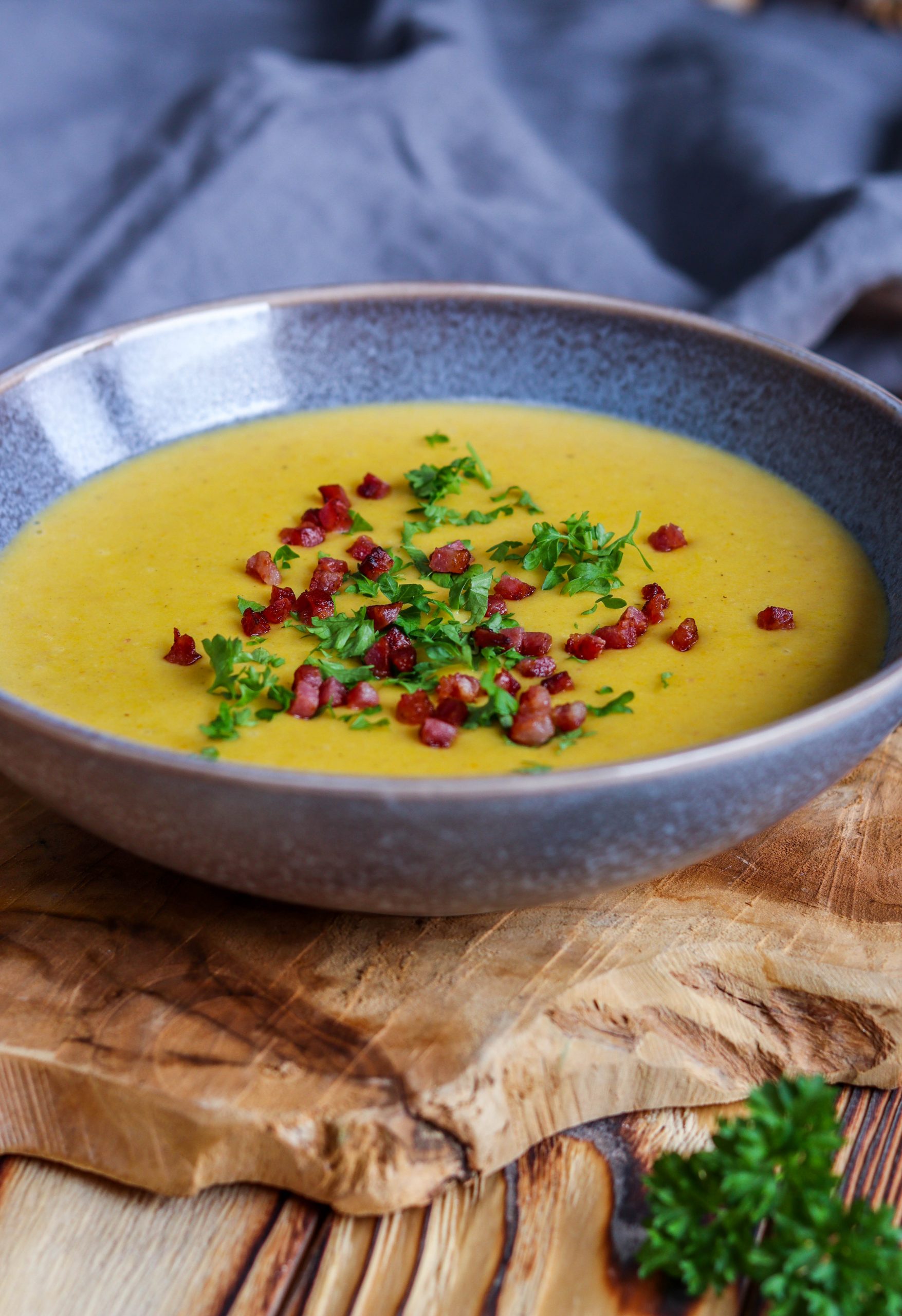 Kartoffelcremesuppe a la Sansibar – food with love