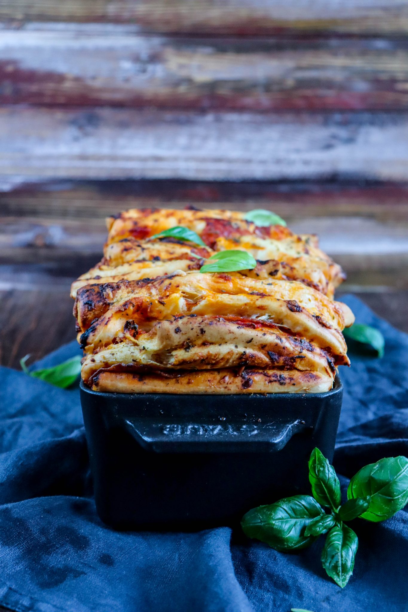 Pizza-Zupfbrot – food with love