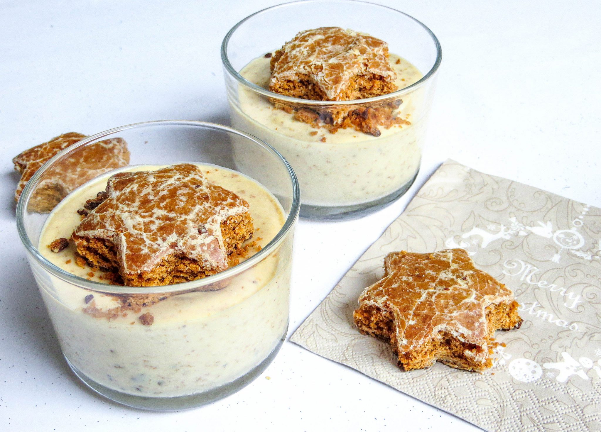 LebkuchenMousse mit weißer Schokolade Food with Love Thermomix Rezepte mit Herz