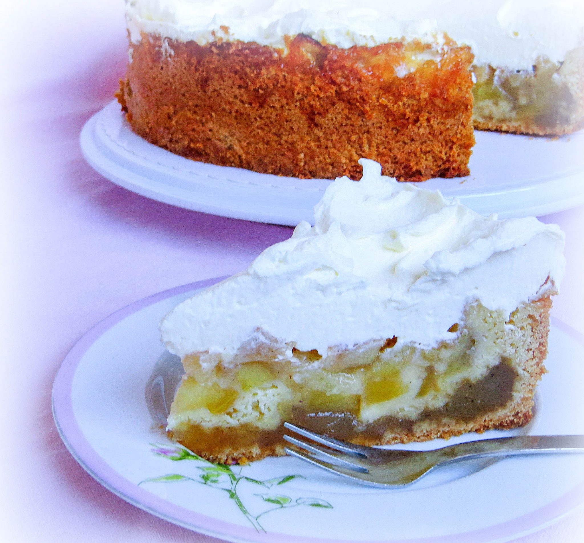 Apfel-Sahne-Torte – food with love