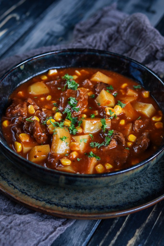 Bild von einem BBQ-Eintopf