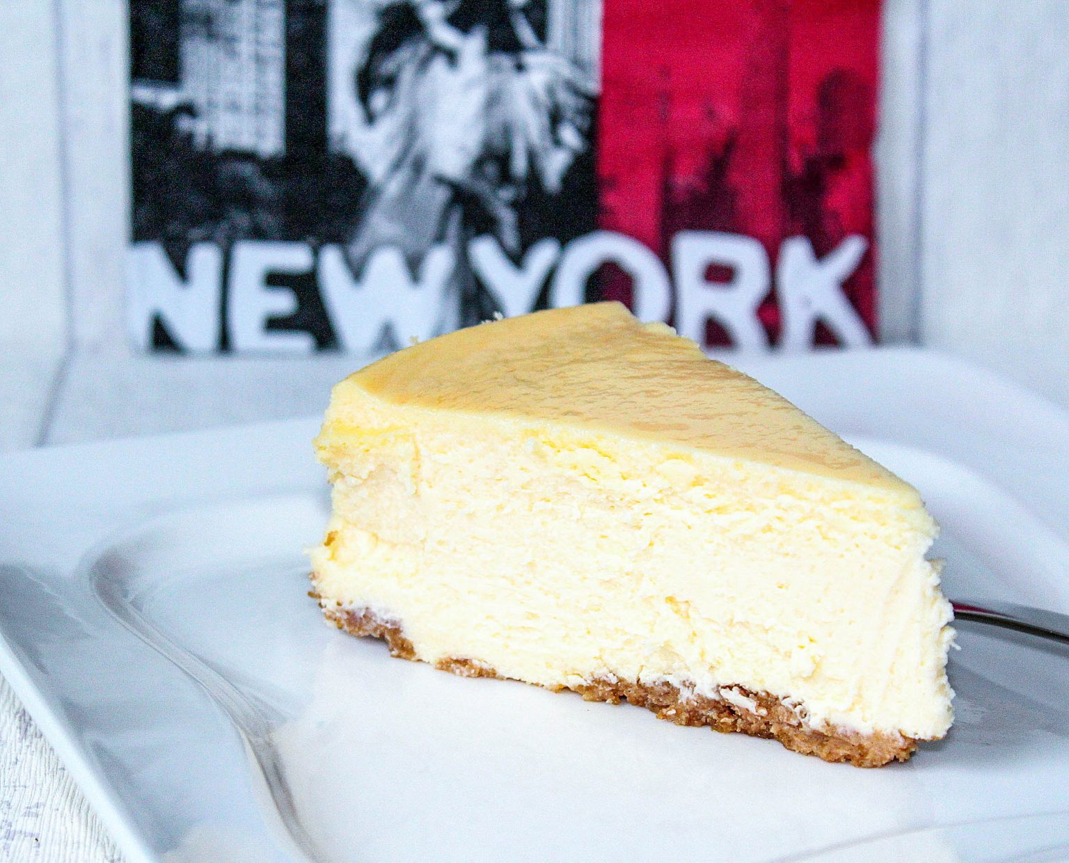 New York Cheesecake food with love