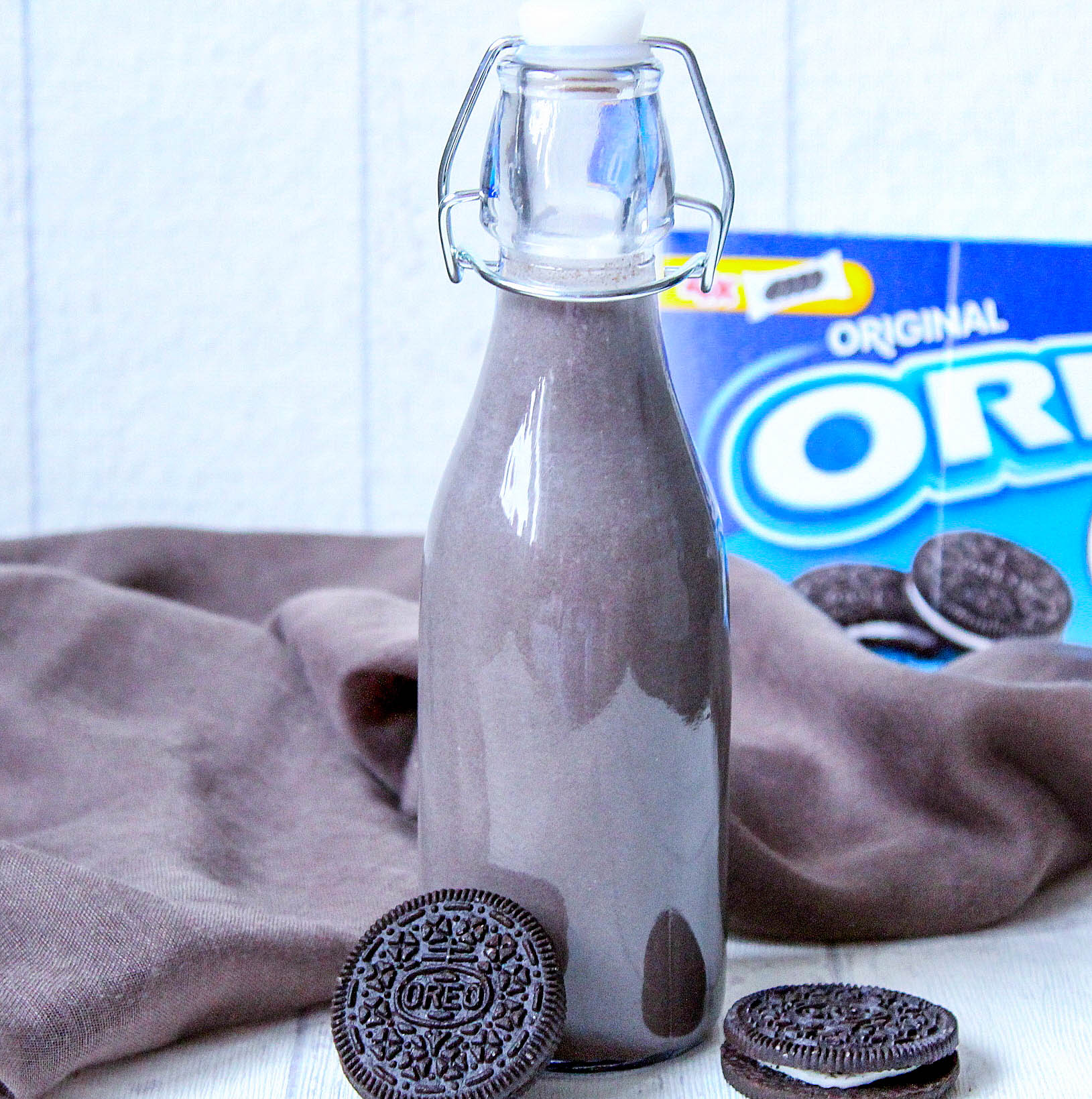 Licor de galletas Oreo con thermomix