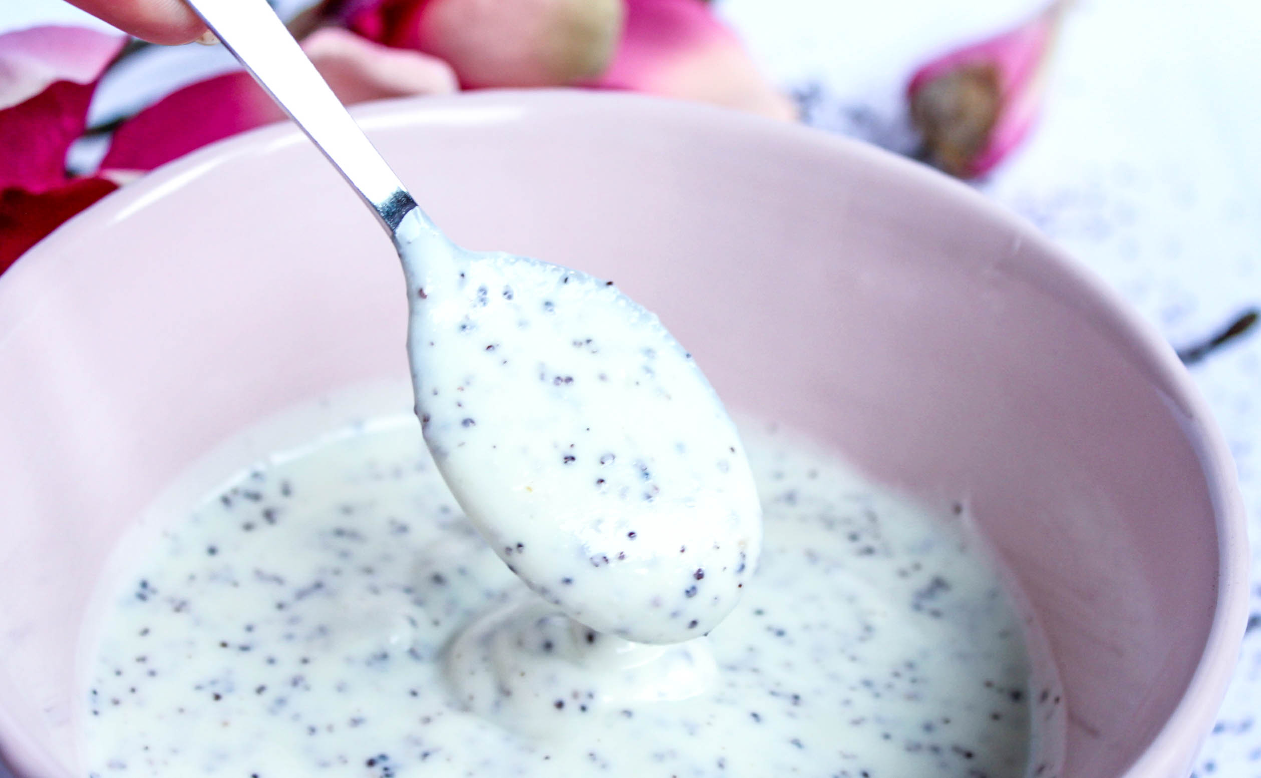 Mohn-Marzipan-Joghurt – food with love