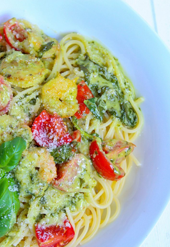 Pasta Scampi E Spinaci Alla Vapiano