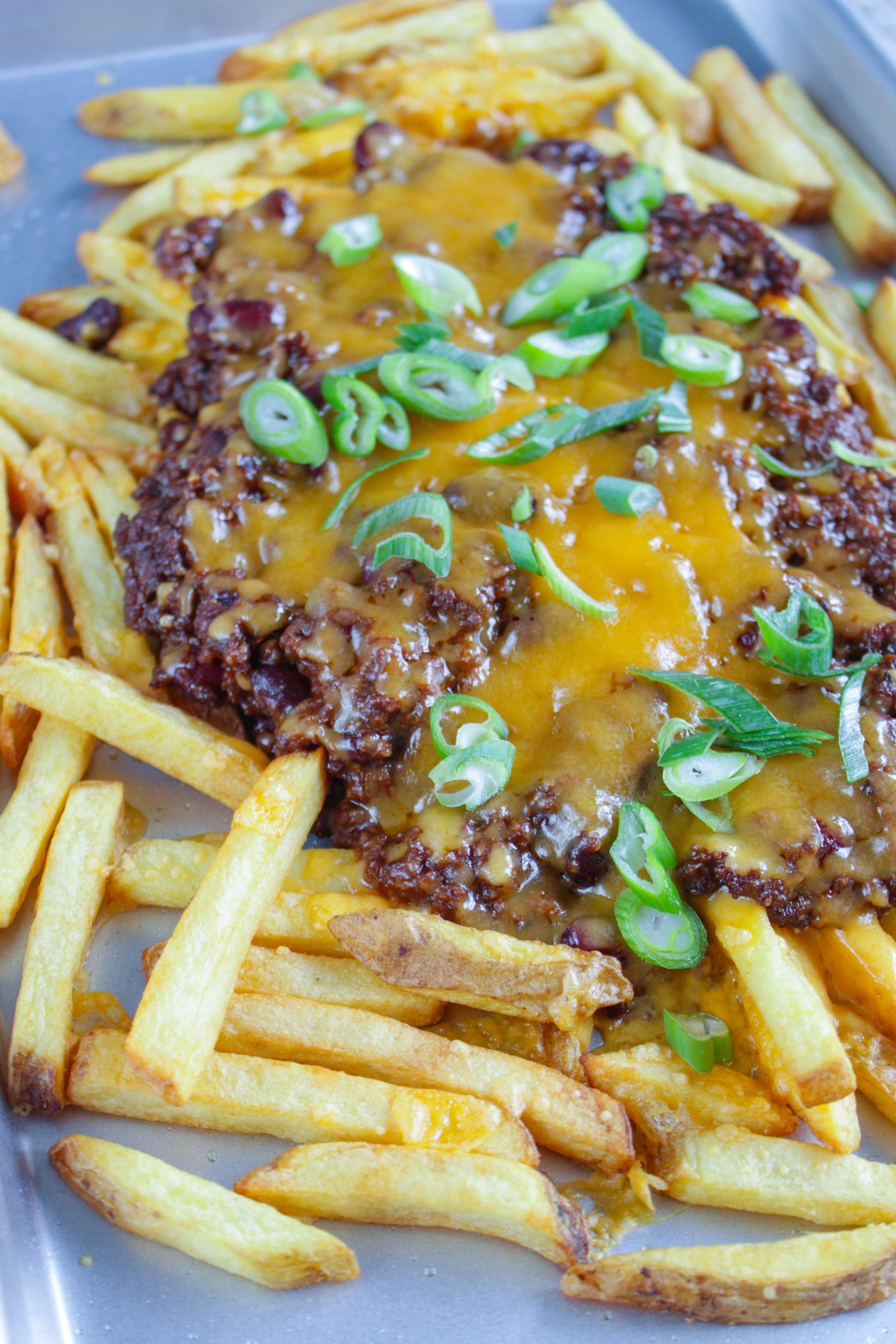 Chili Cheese Fries,Chili Fries,Thermomix Rezept