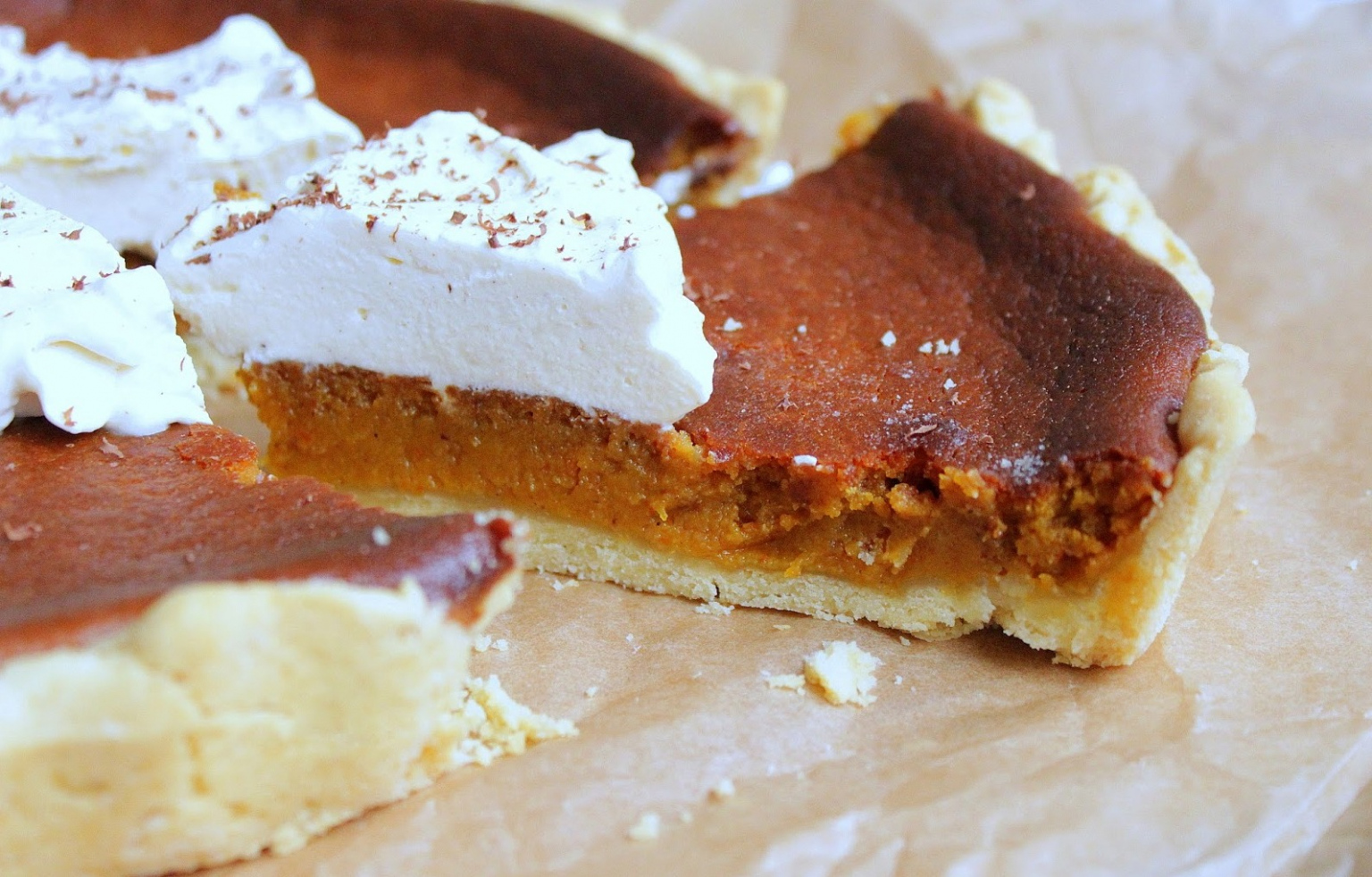 Pumpkin Pie | Kürbis Tarte – food with love