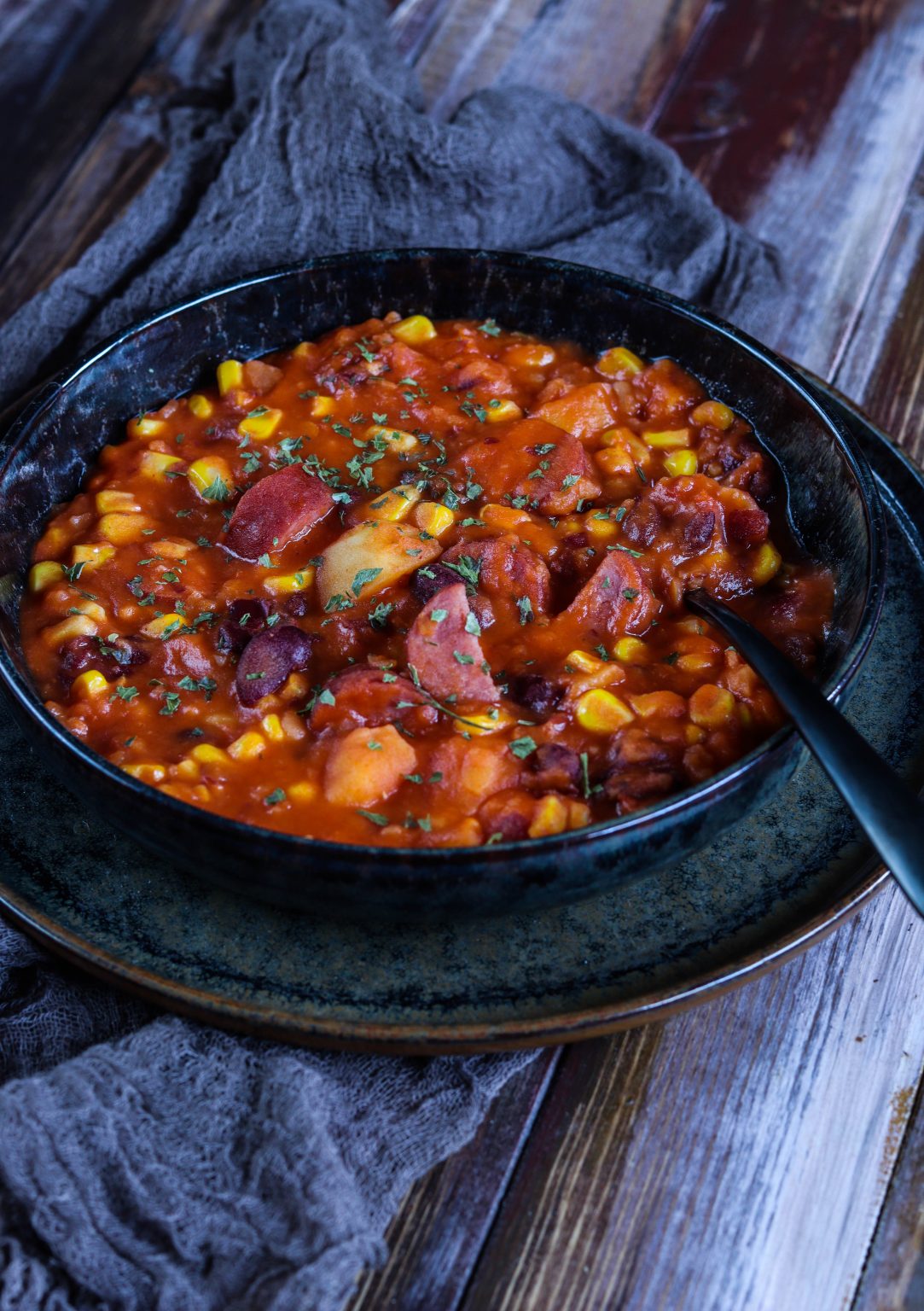 Kartoffel-Kabanossi-Eintopf – food with love