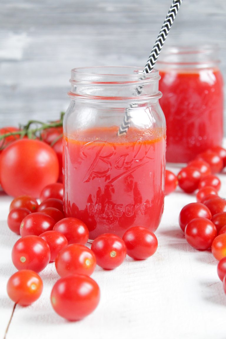 Tomatensaft | der gesunde Durstlöscher einfach selbstgemacht