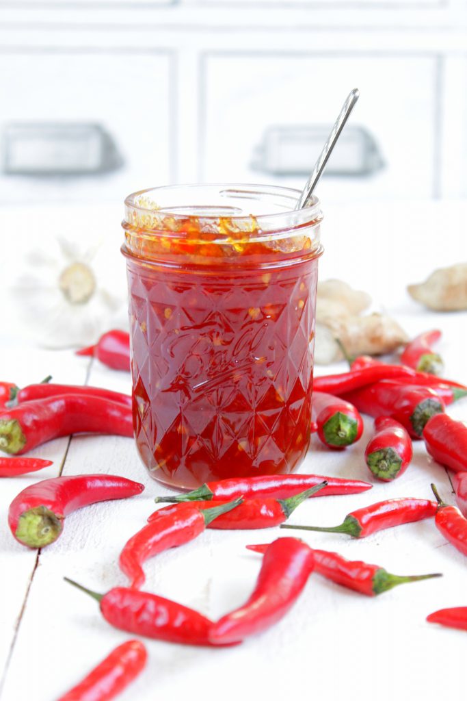 Asiatische Chilimarmelade Chili Jam a la Donna Hay