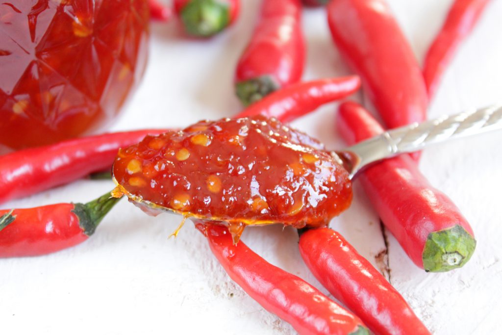 Asiatische Chilimarmelade Chili Jam a la Donna Hay