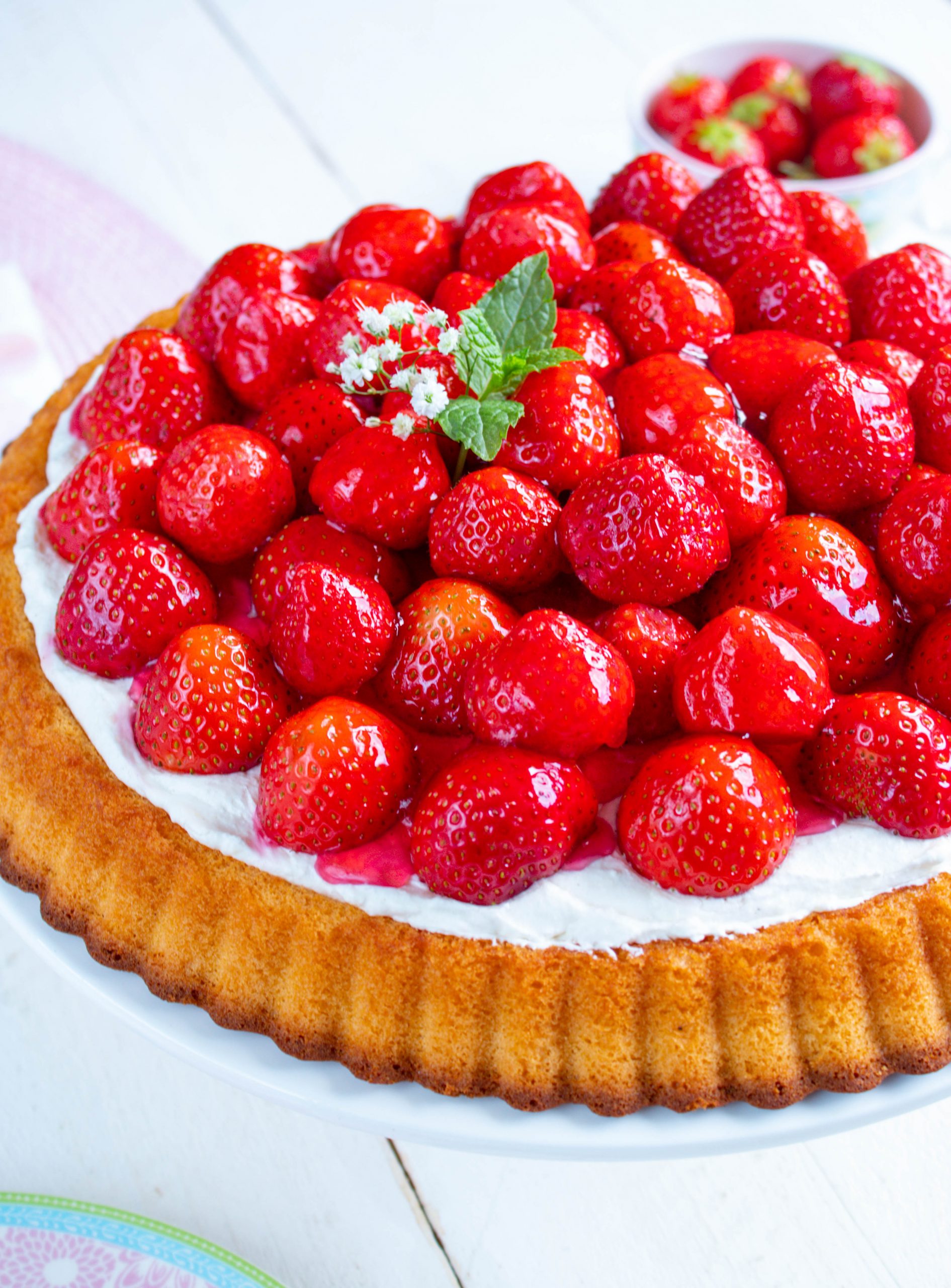 Erdbeerkuchen mit Mascarponecreme – Food with Love – Thermomix Rezepte ...