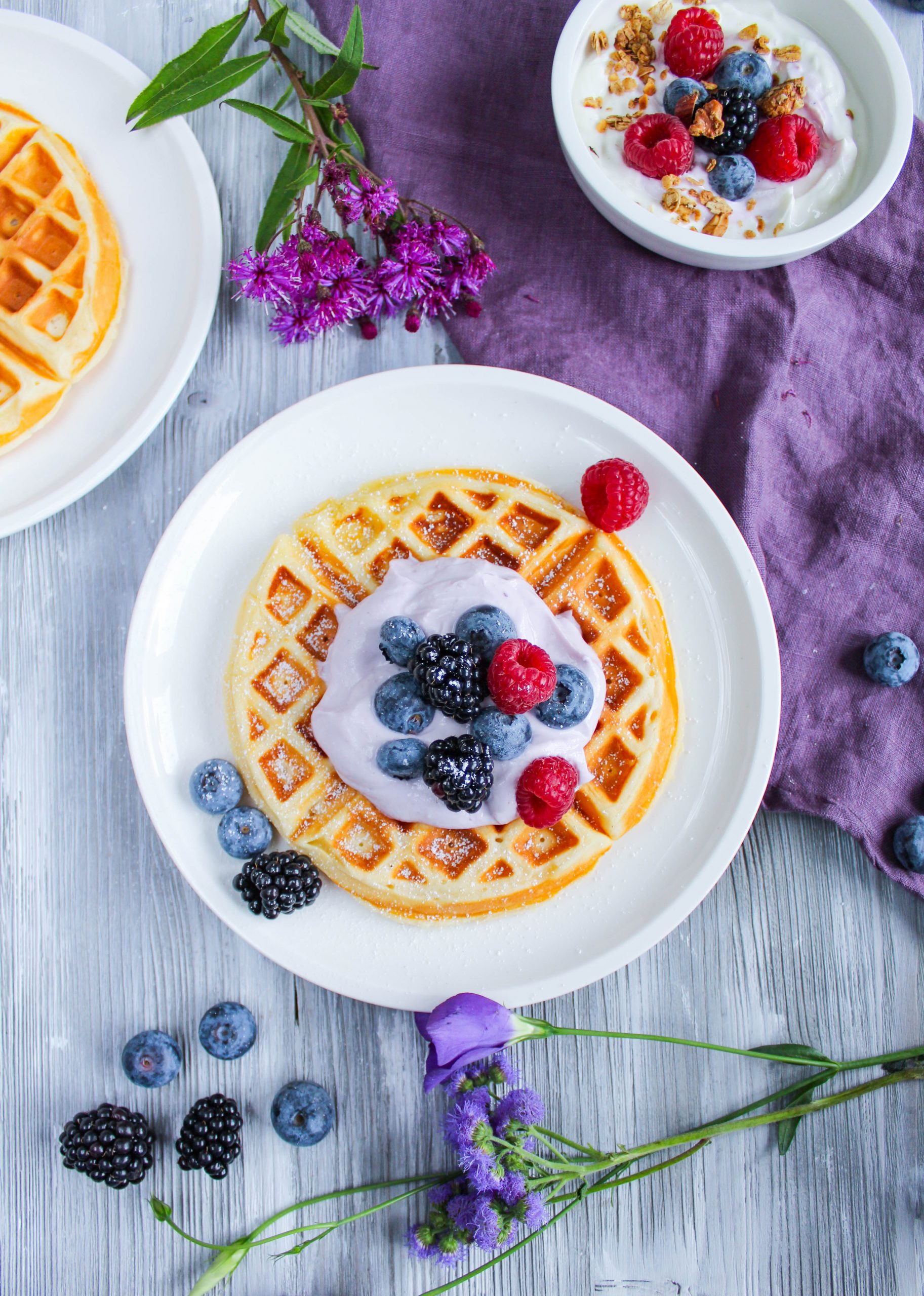 Joghurt Waffeln – food with love