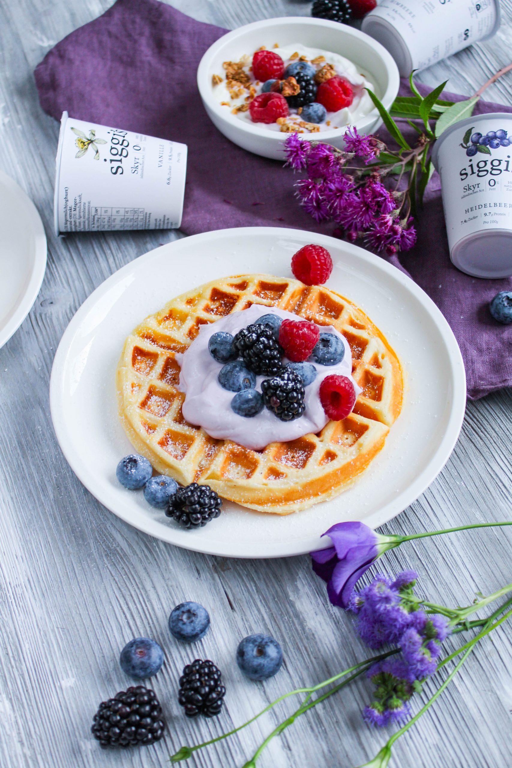 Joghurt Waffeln – food with love