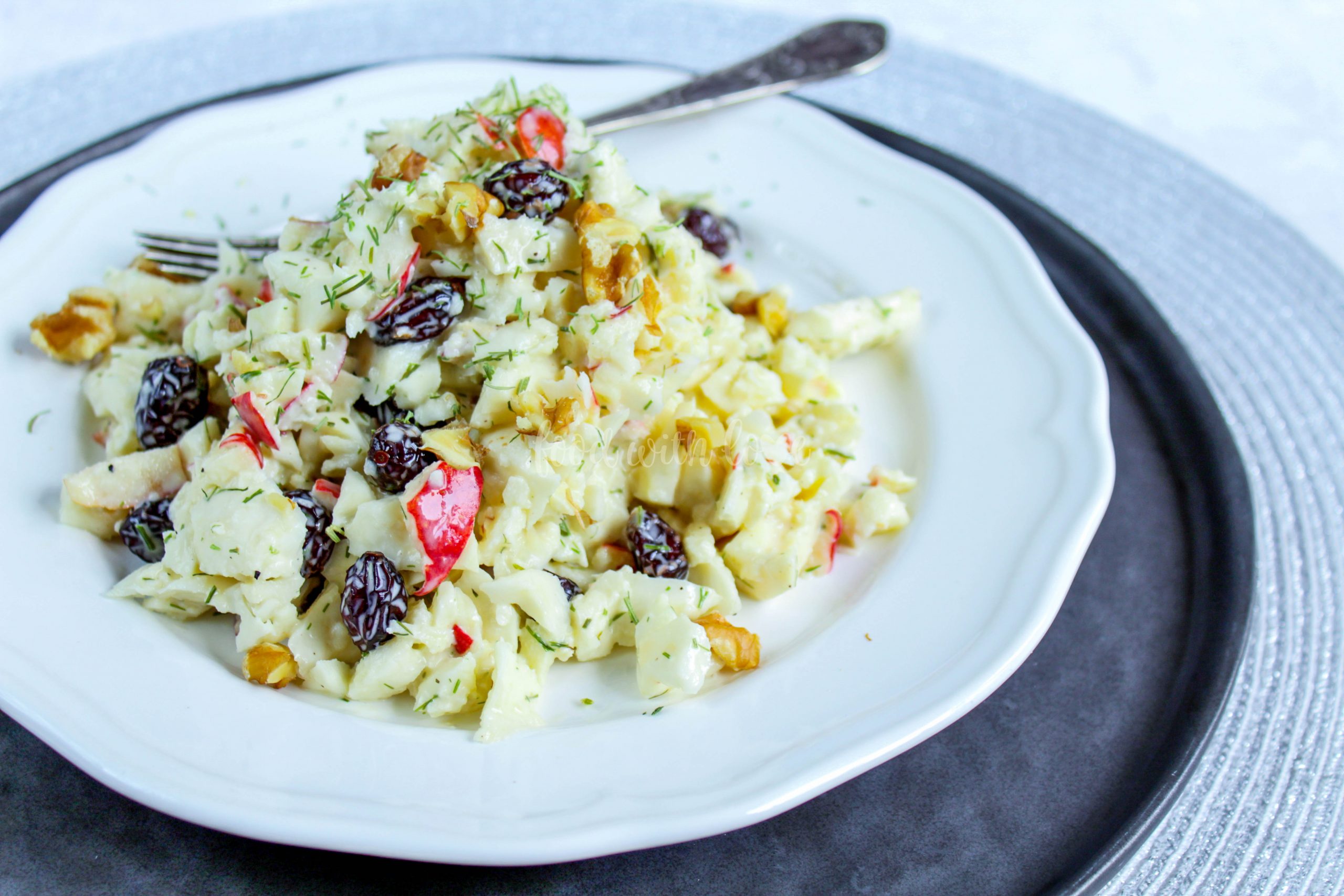 Sommerlich Frischer Waldorfsalat Ohne Mayo — Rezepte Suchen