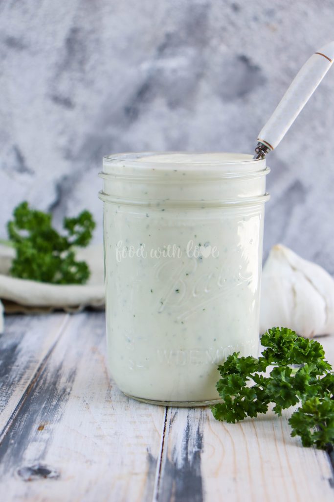 Knoblauch-Dressing