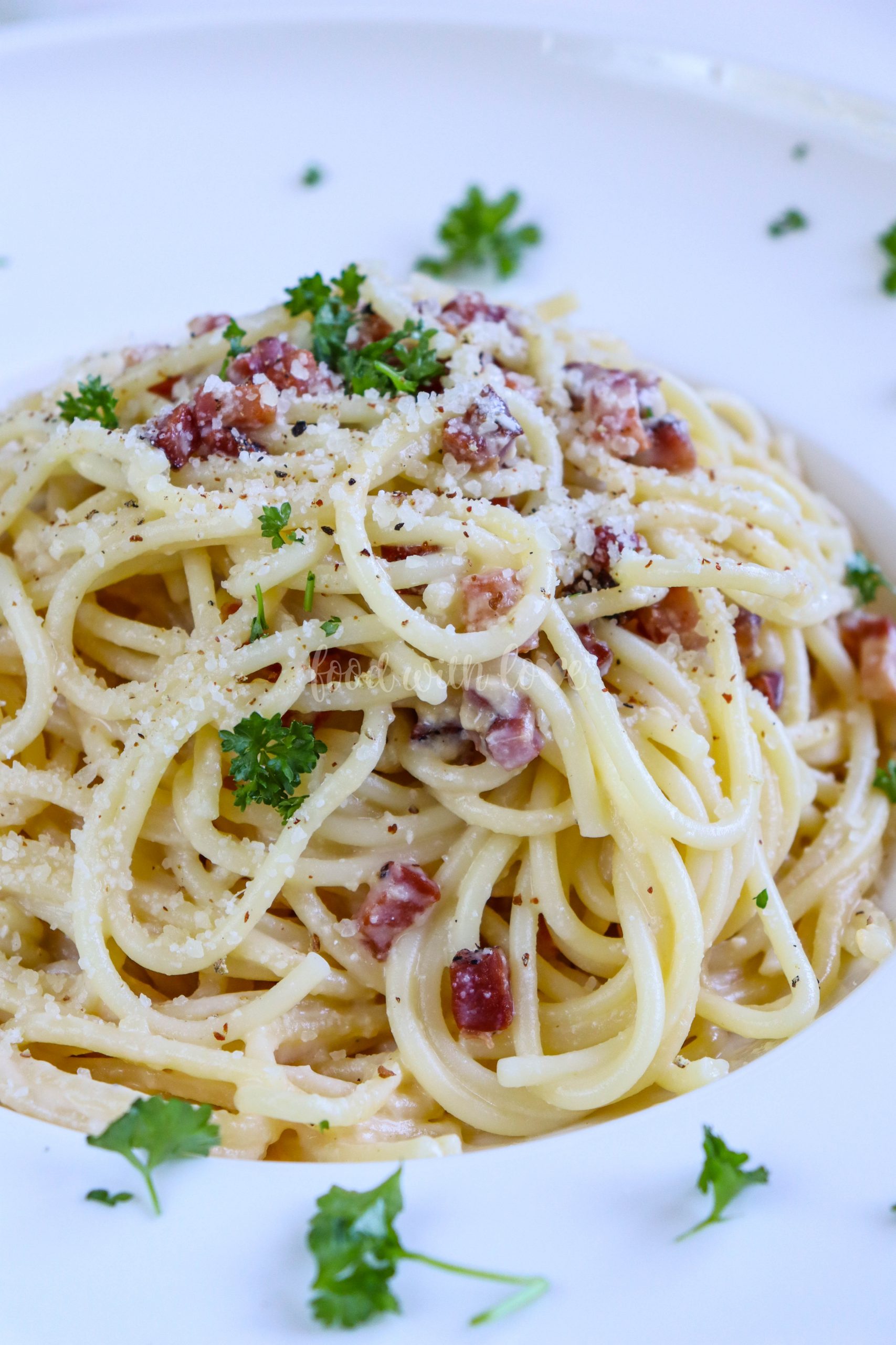 Spaghetti Carbonara – Food with Love – Thermomix Rezepte mit Herz