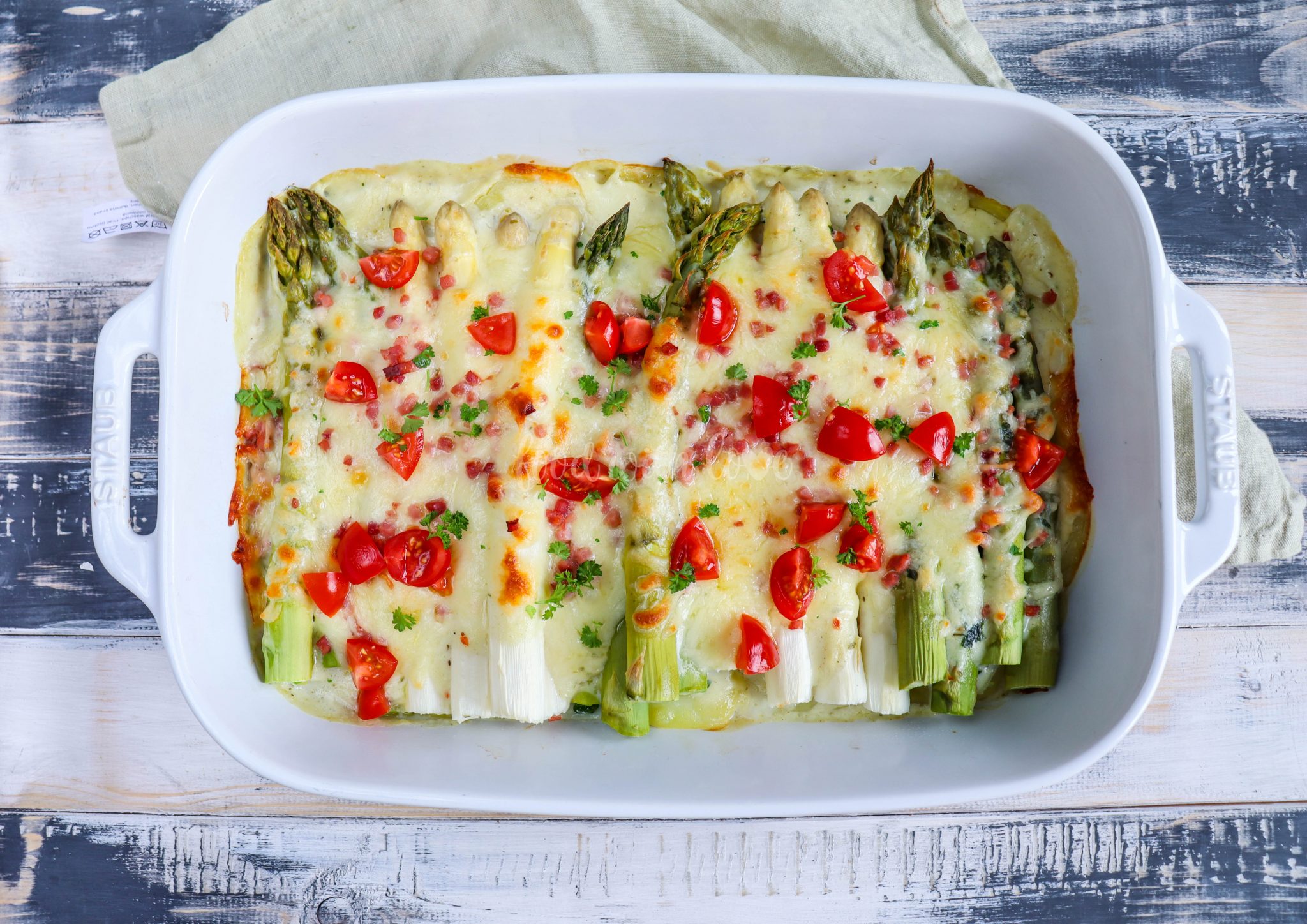 Spargel-Kartoffel-Auflauf – food with love