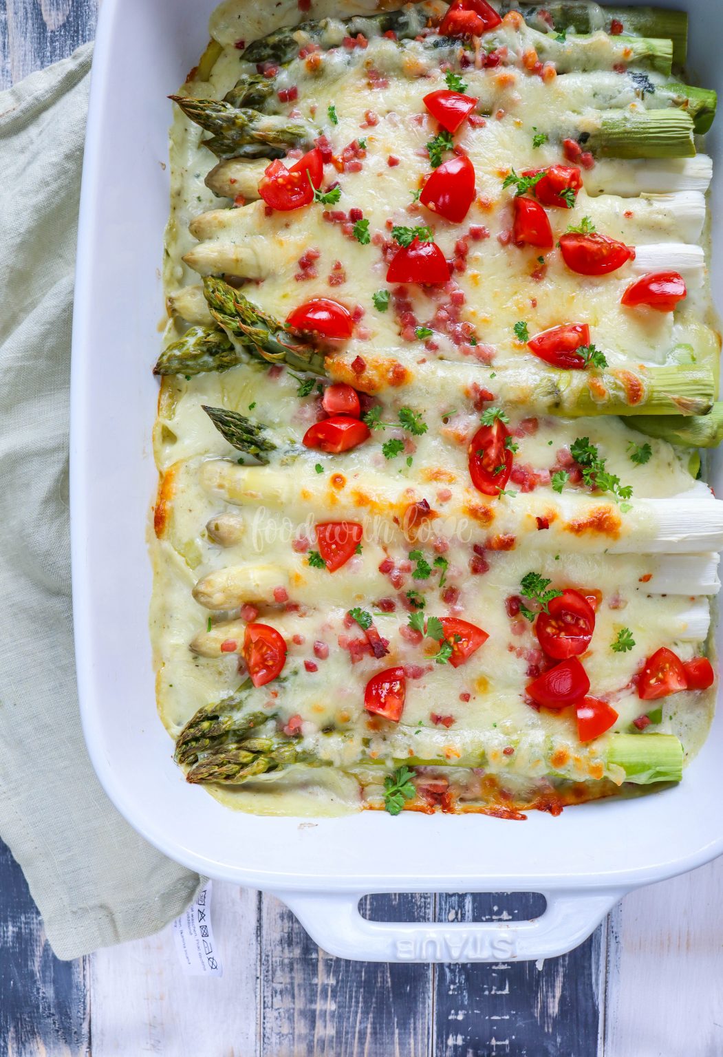 Spargel-Kartoffel-Auflauf – food with love