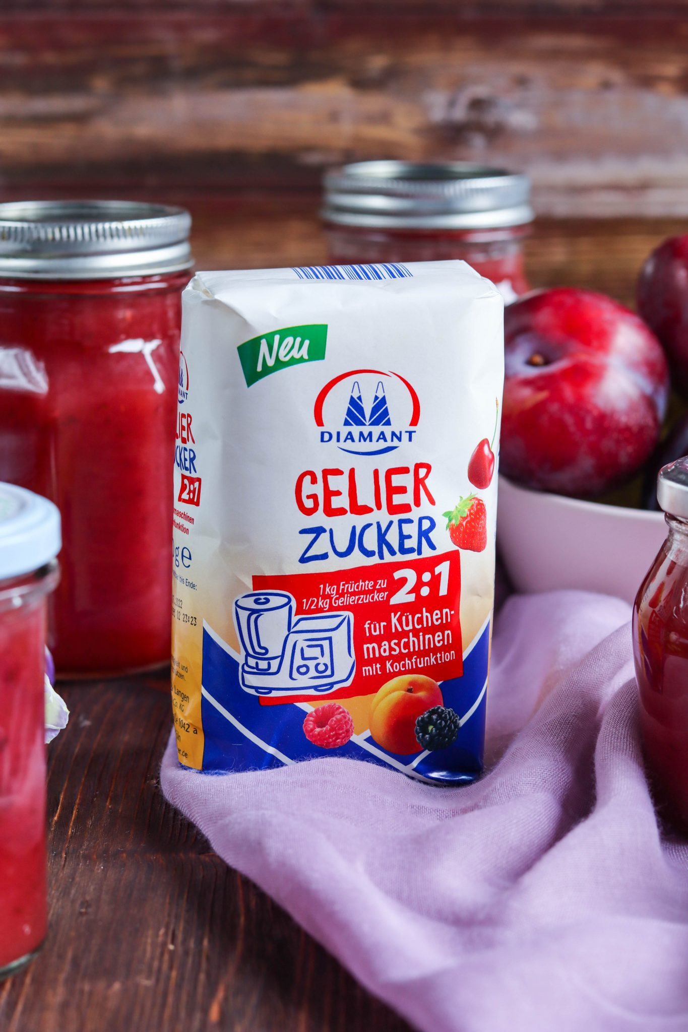Pflaumen-Birnen-Marmelade – Food with Love – Thermomix Rezepte mit Herz