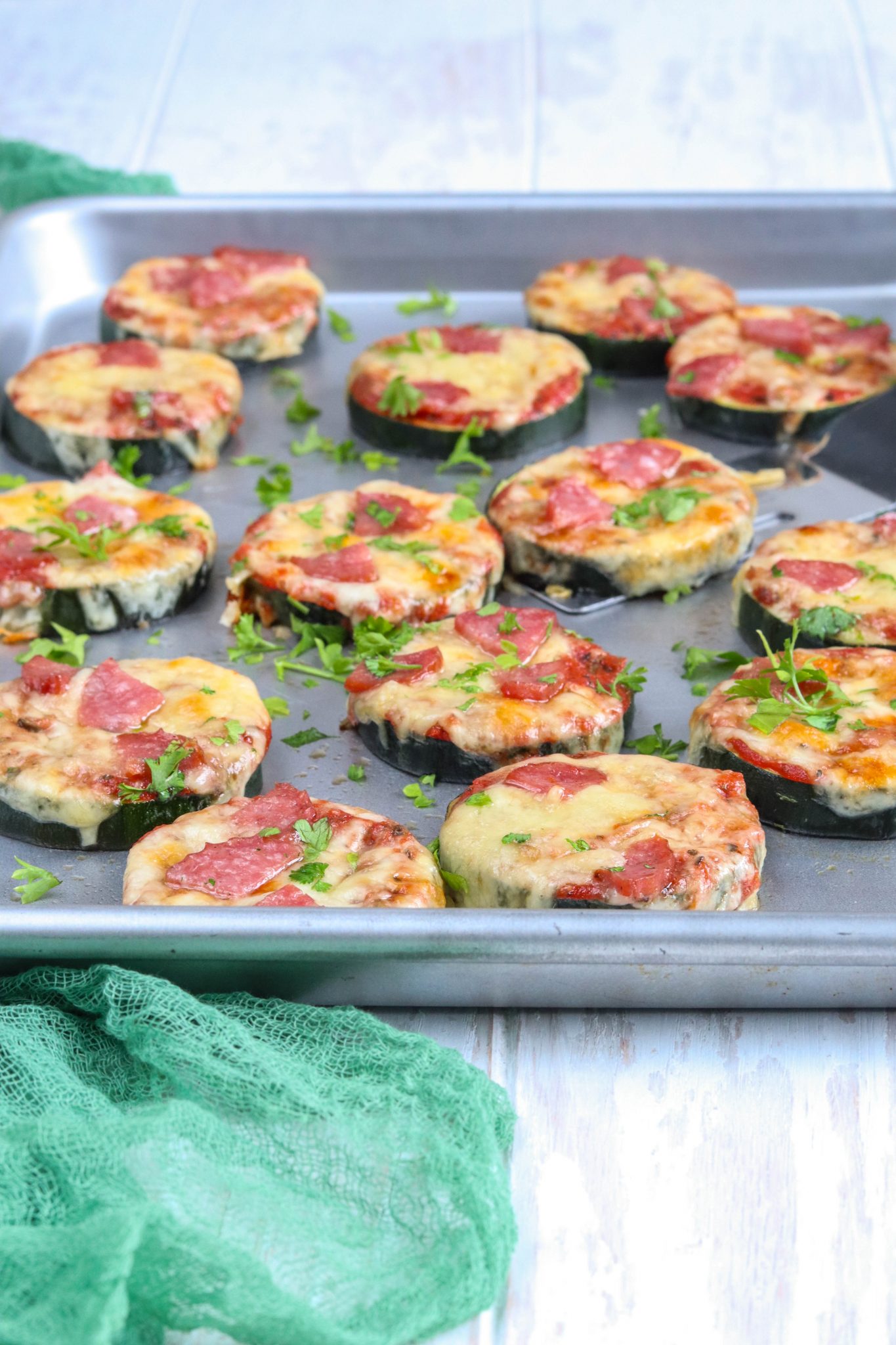 Zucchini Pizza Bites food with love