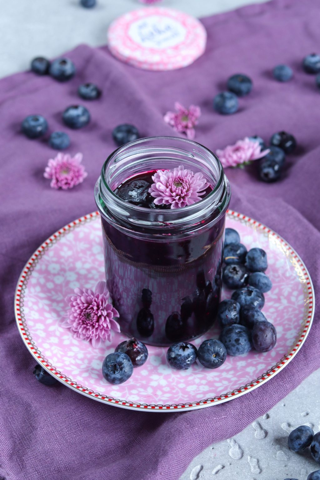 Heidelbeer-Zimt-Marmelade – food with love