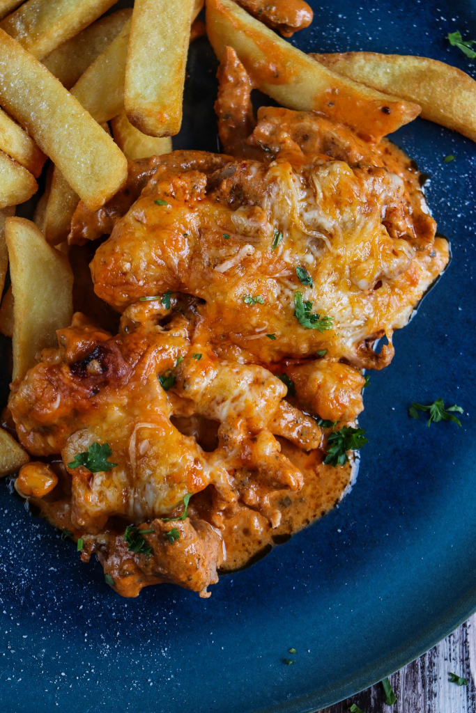 Gyros überbacken in Metaxa Sauce – food with love Gyros überbacken in Metaxa Sauce – food with love