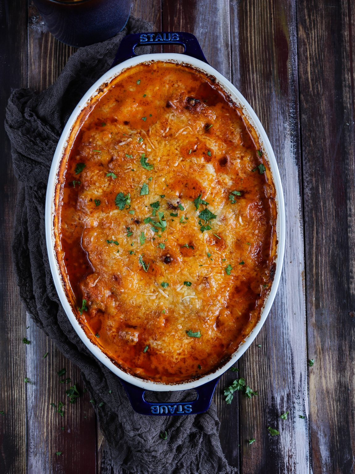 Gyros überbacken in Metaxa Sauce – food with love Gyros überbacken in Metaxa Sauce – food with love