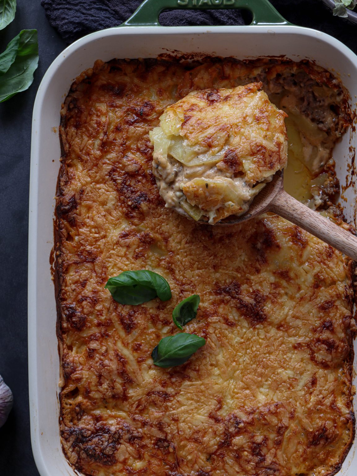 Kartoffel-Hackfleisch-Gratin