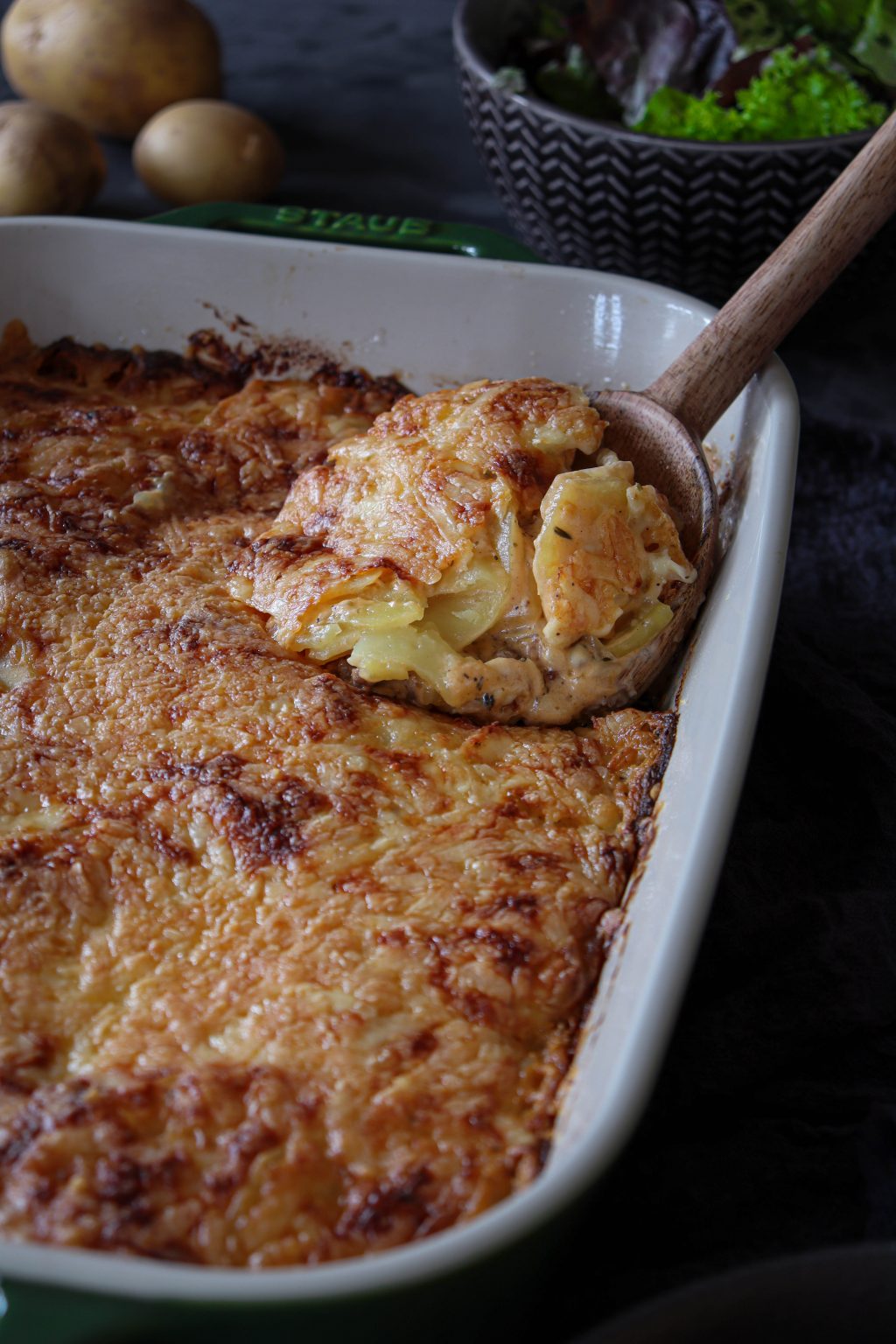 Kartoffel-Hackfleisch-Gratin