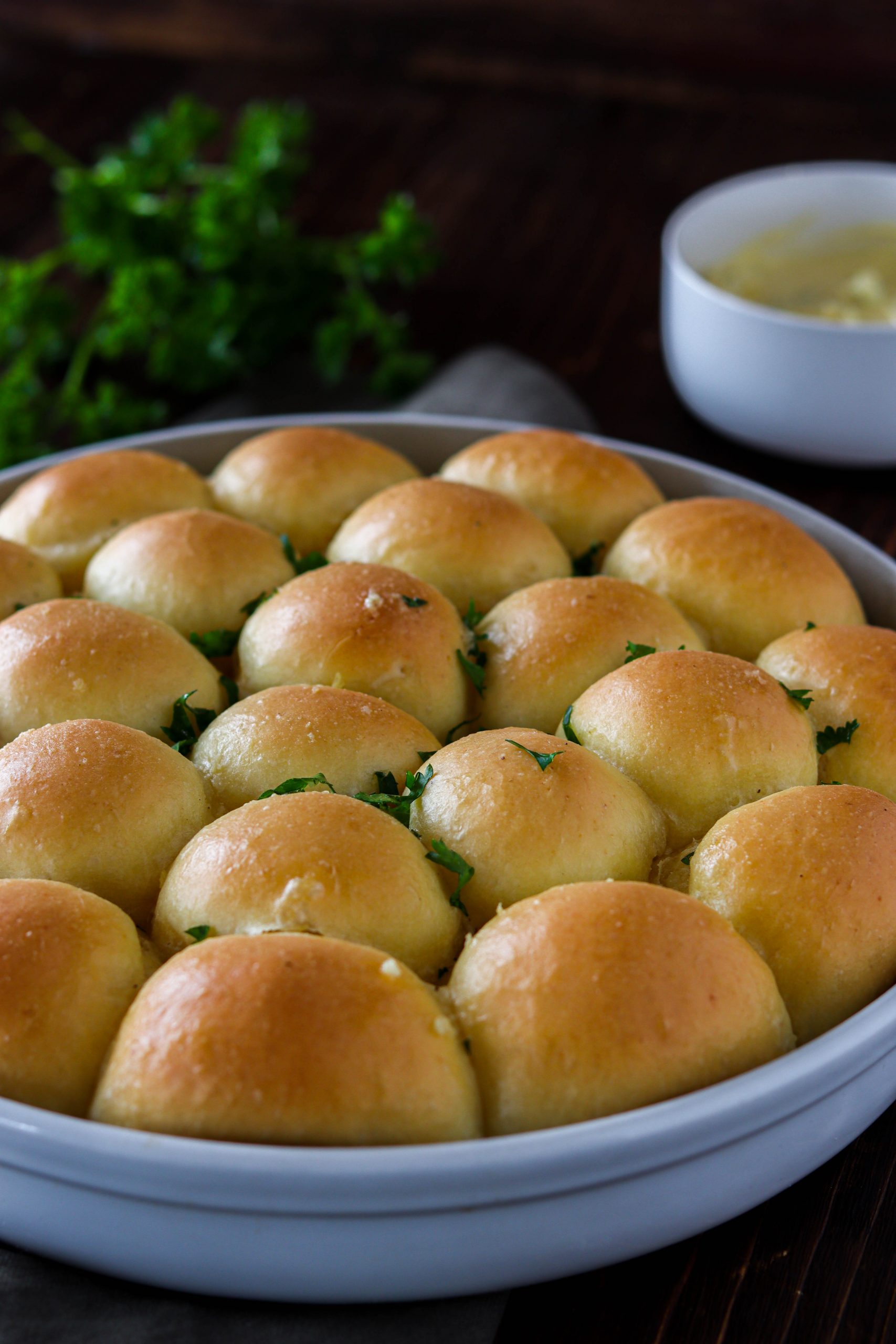 Fluffies | watteweiche Knoblauchbrötchen