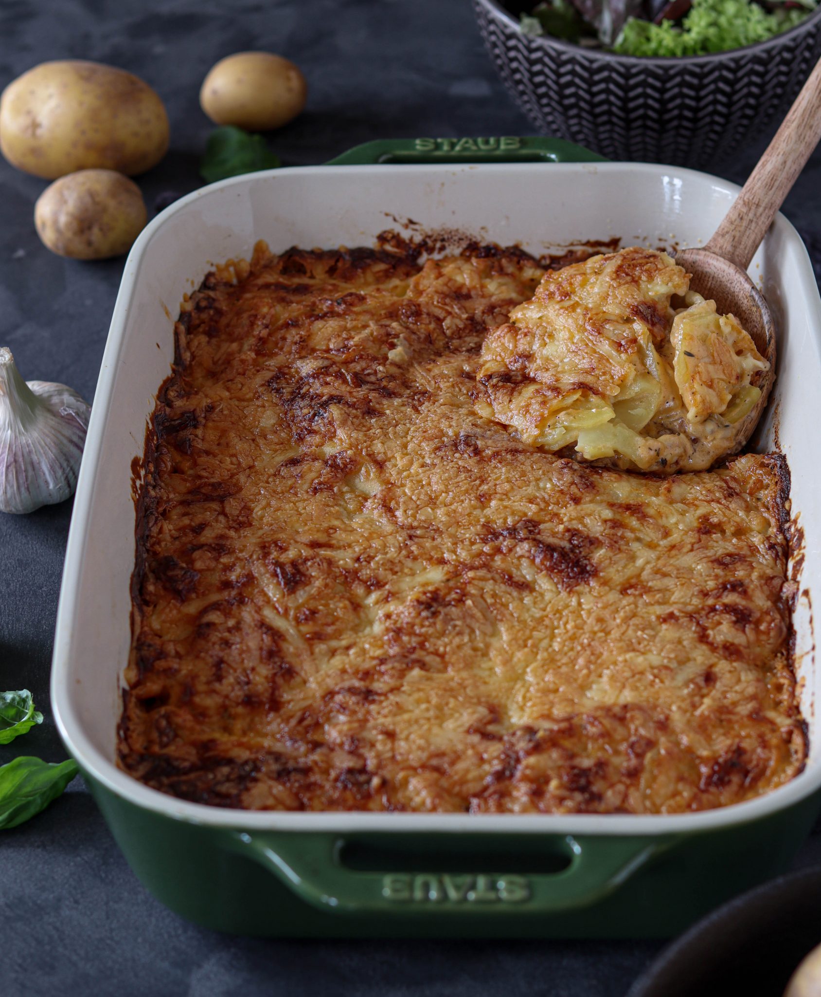 Kartoffel-Hackfleisch-Gratin